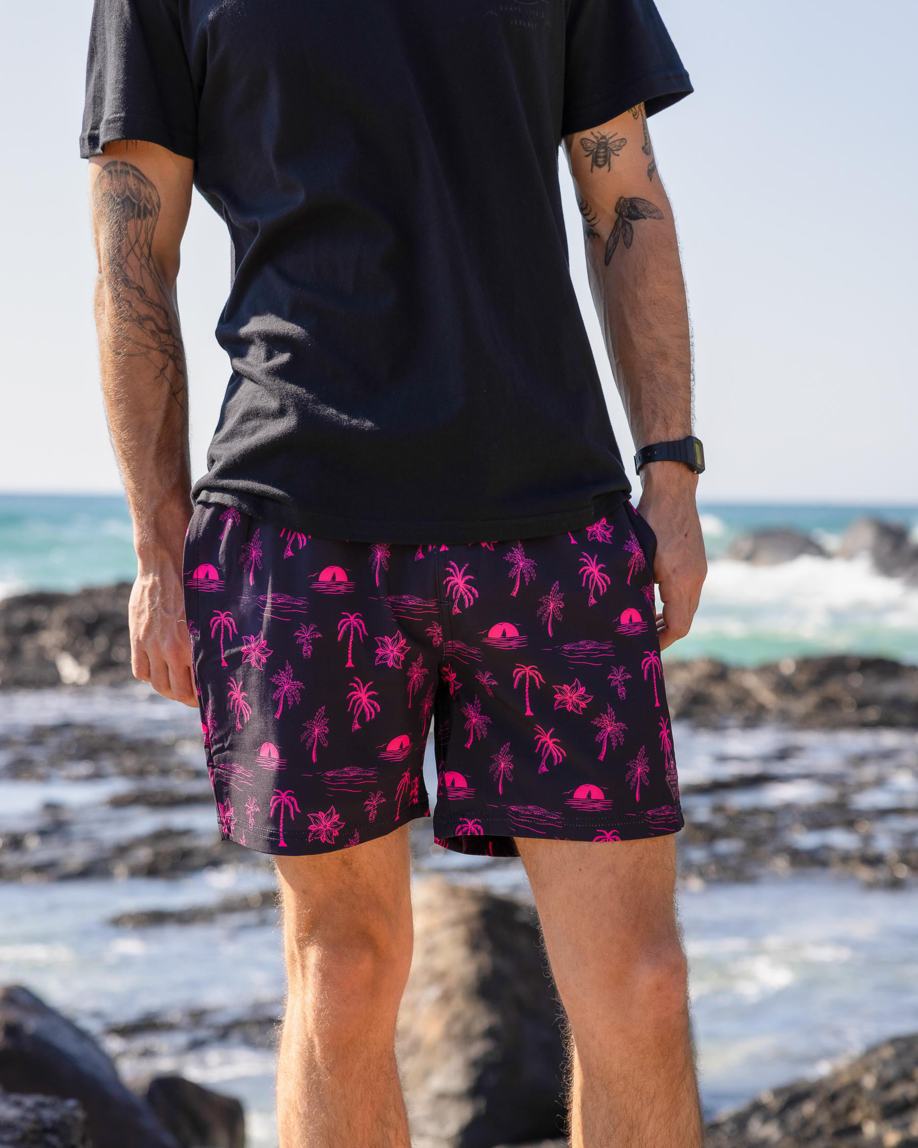 Summit Elastic Waist Shorts