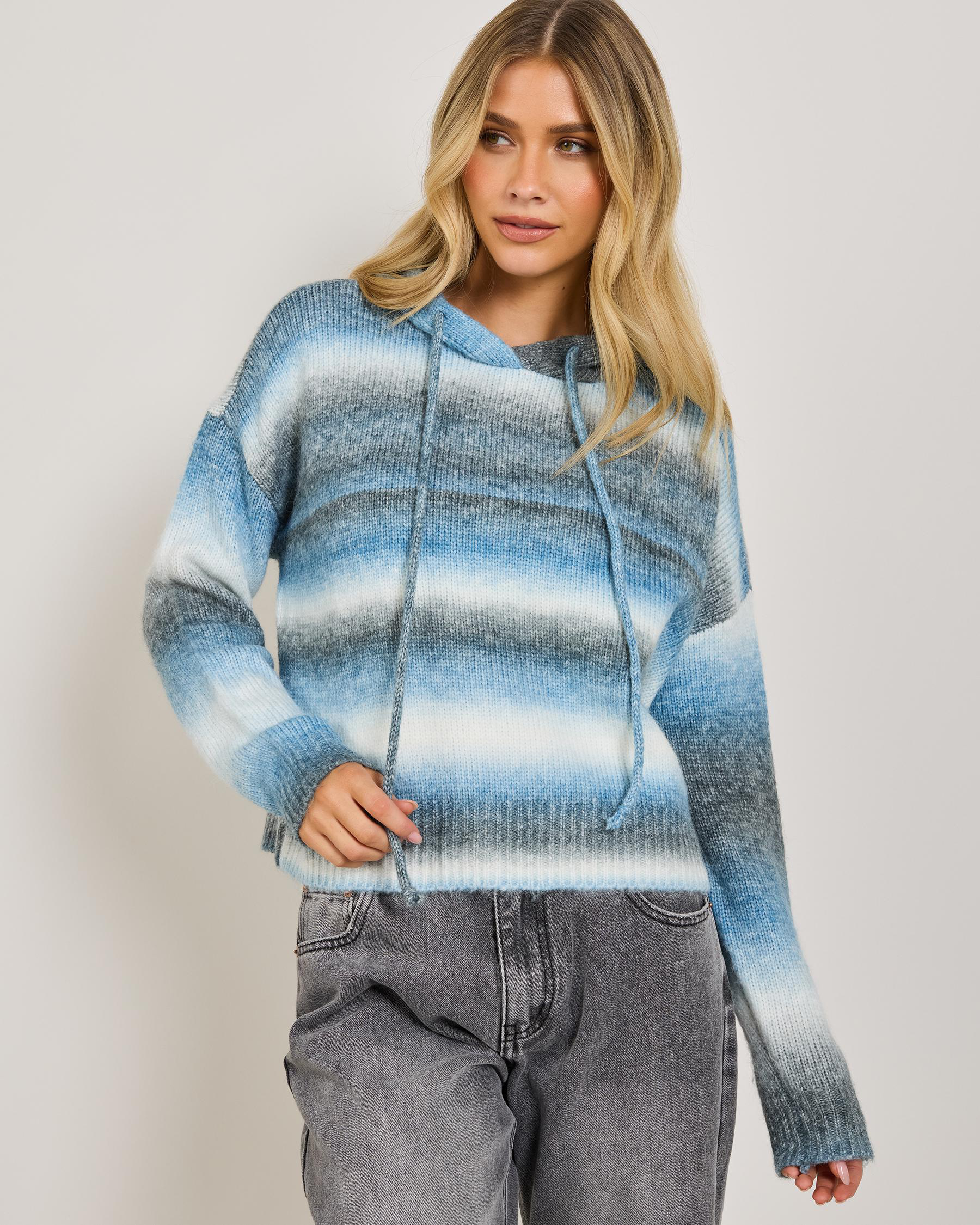 Miami Hooded Knit Jumper