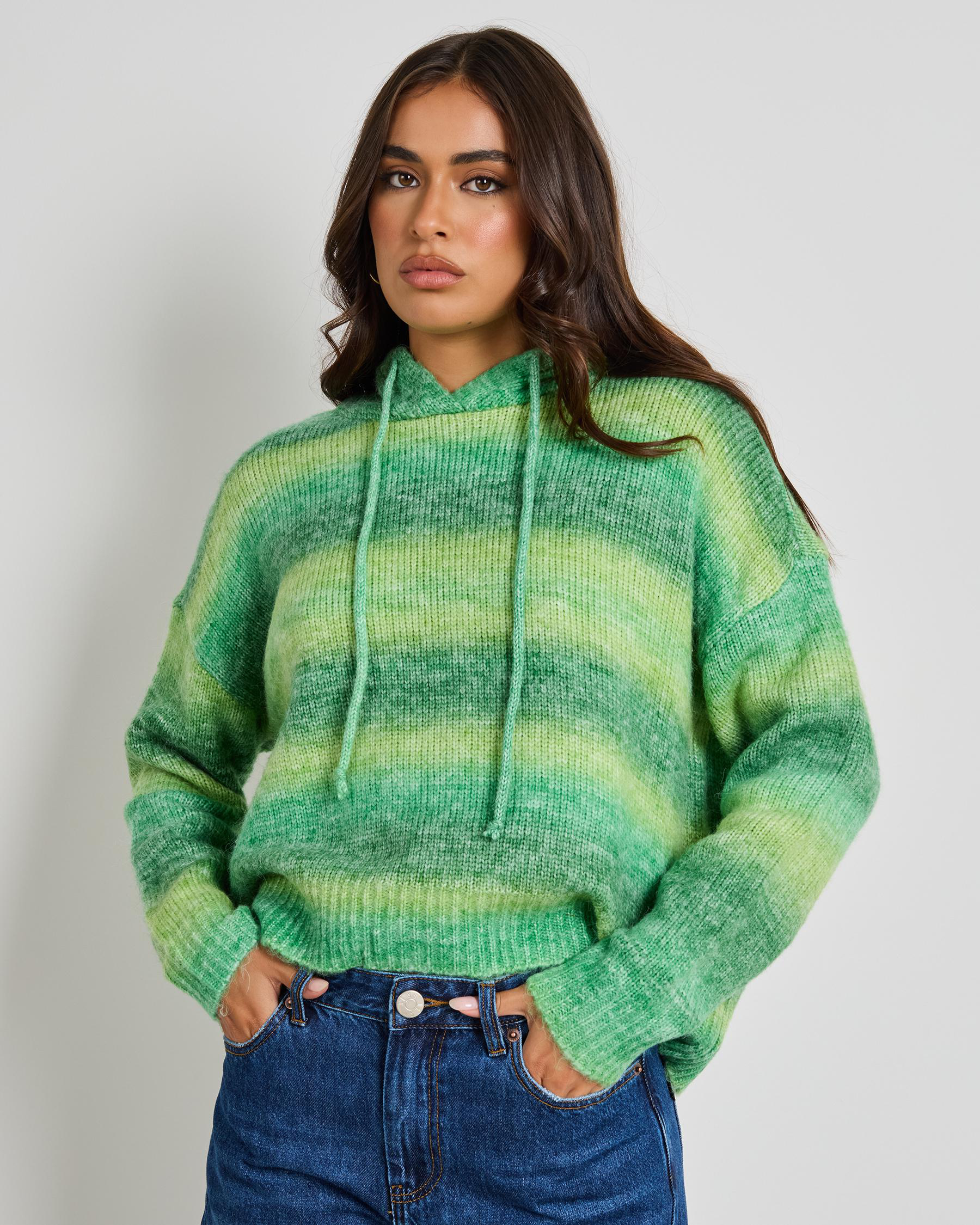 Miami Hooded Knit Jumper