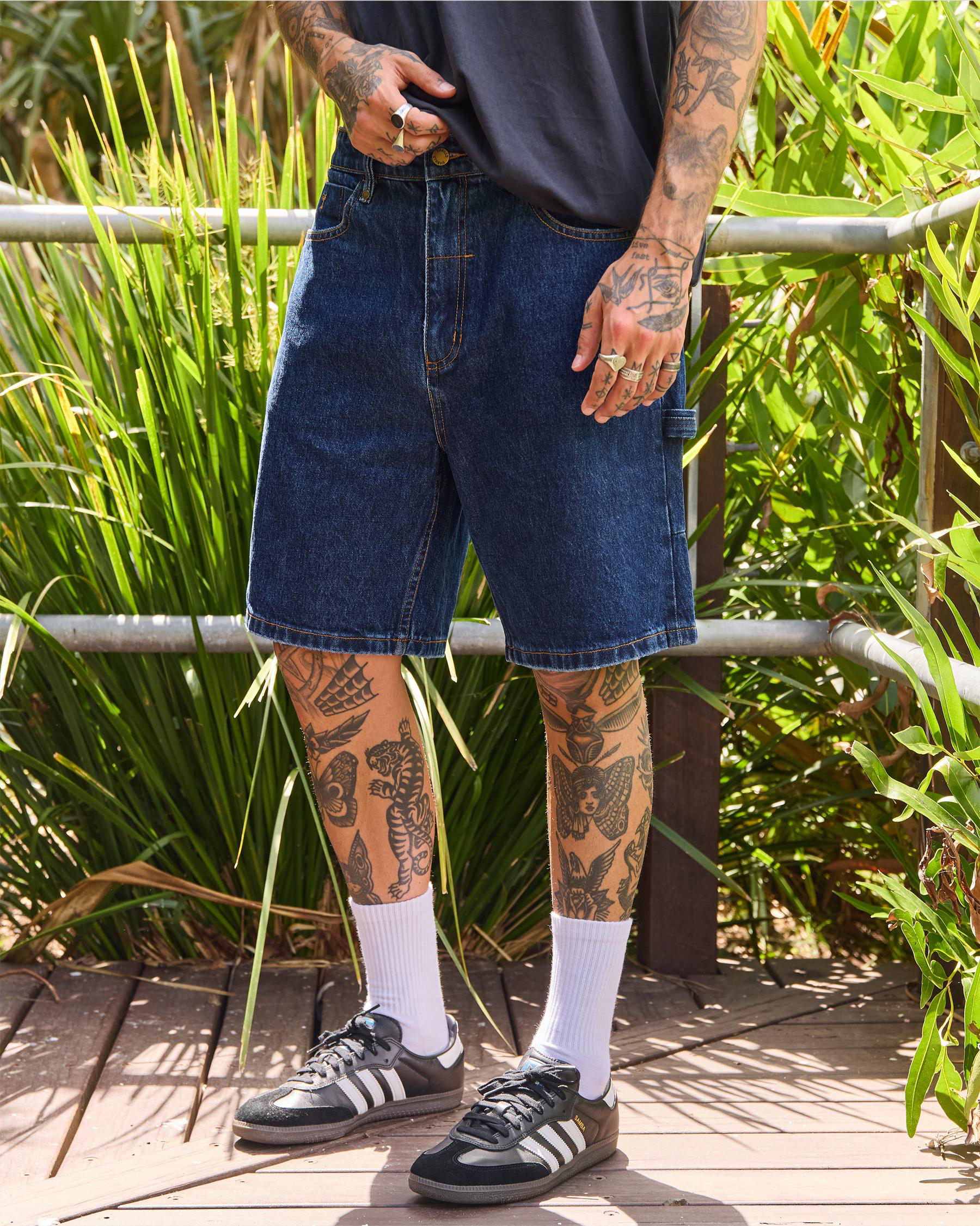 Slacker Denim Shorts