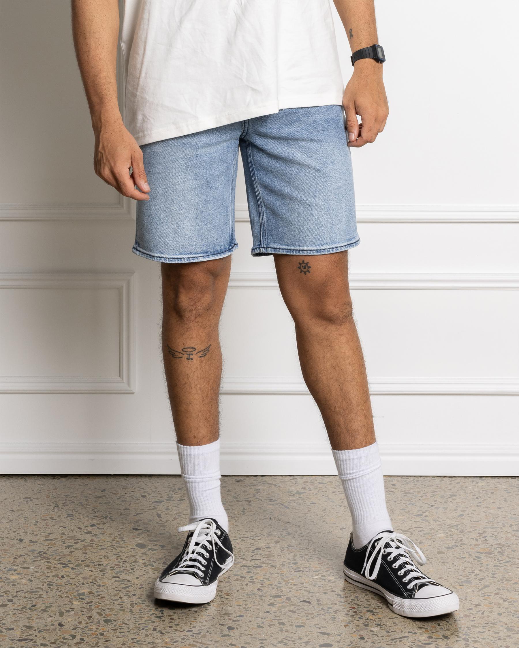 L-Two Slim Fit Denim Shorts