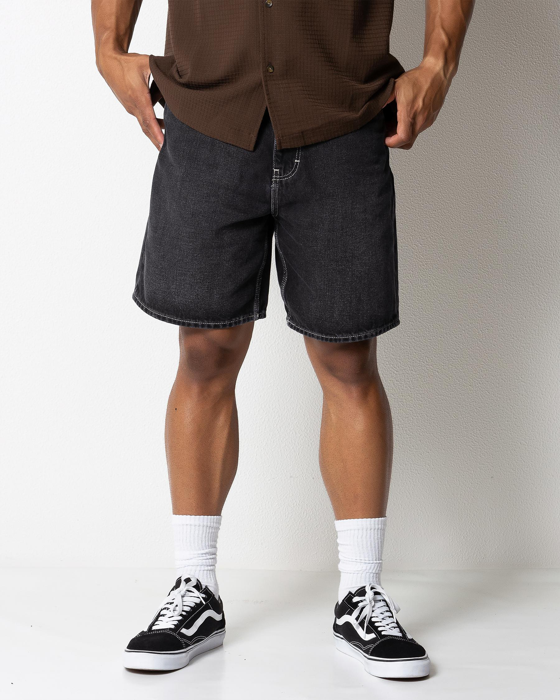 L-Four Baggy Denim Shorts