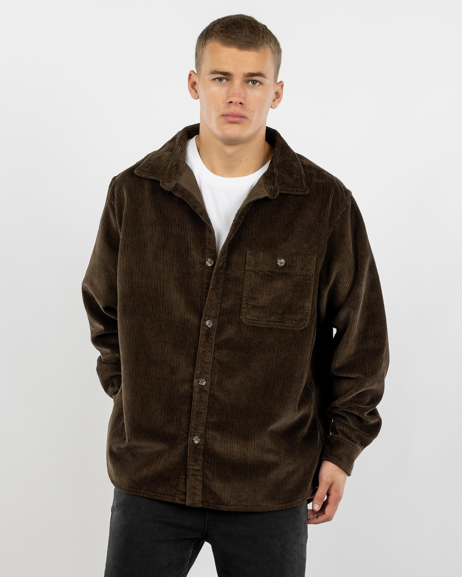 Wide Load Cord Long Sleeve Shirt