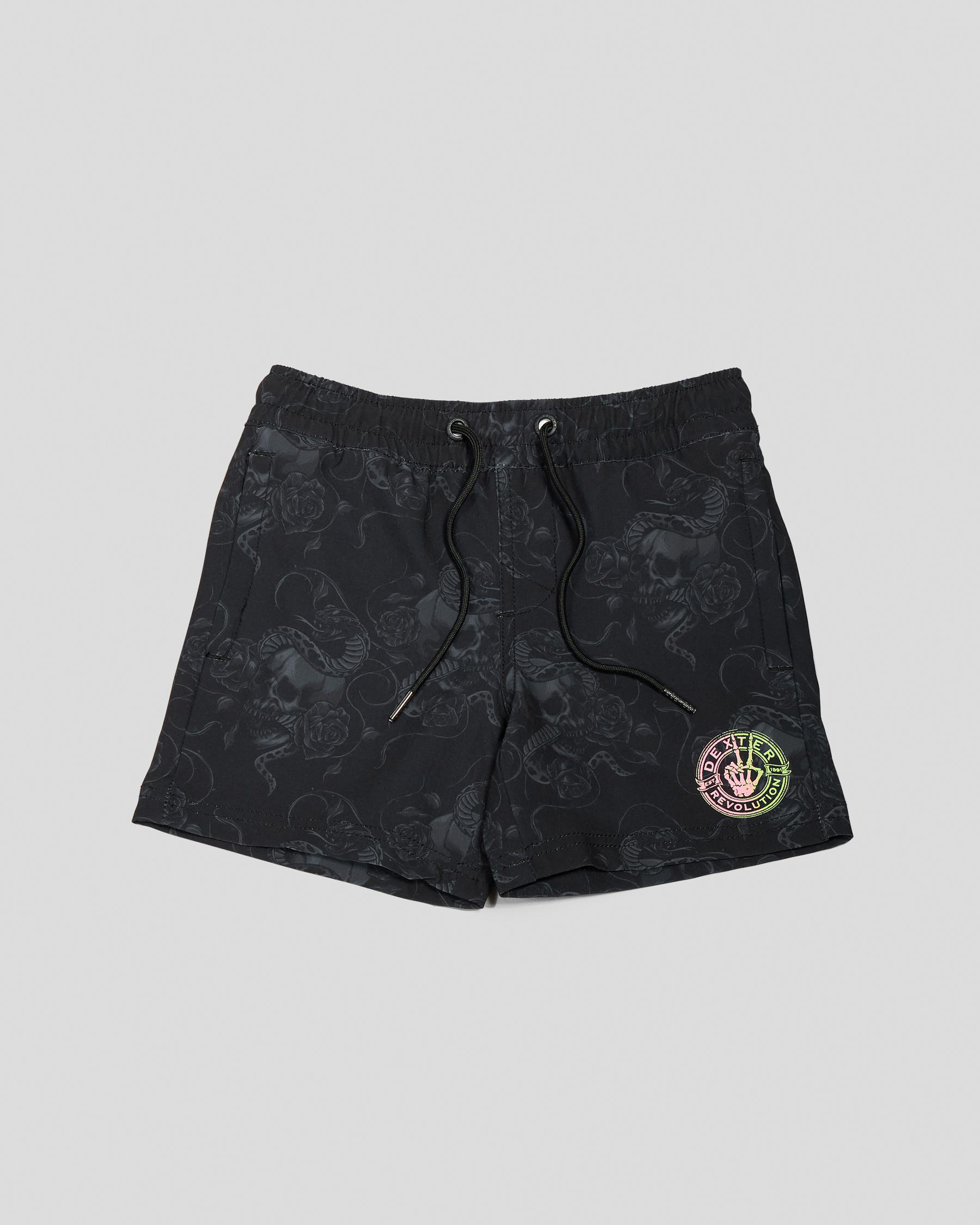 Inks Elastic Waist Shorts