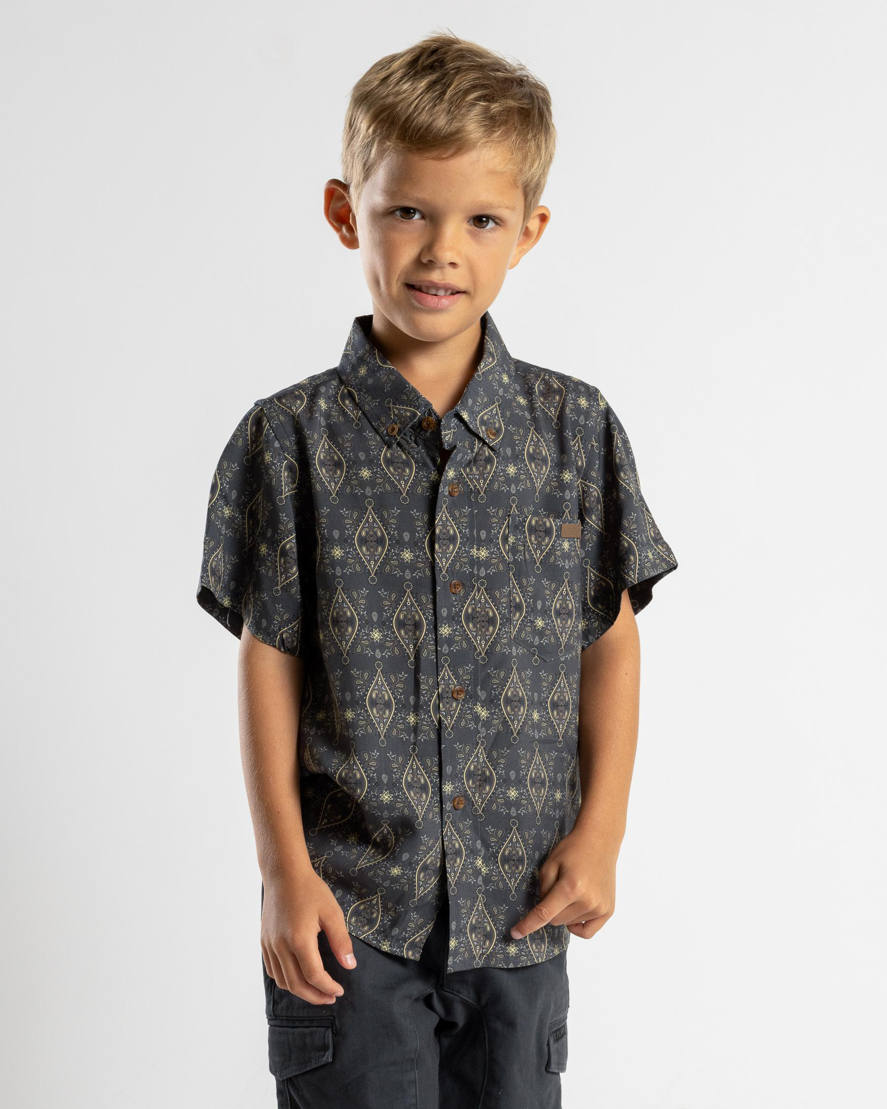 Script Short Sleeve Shirt