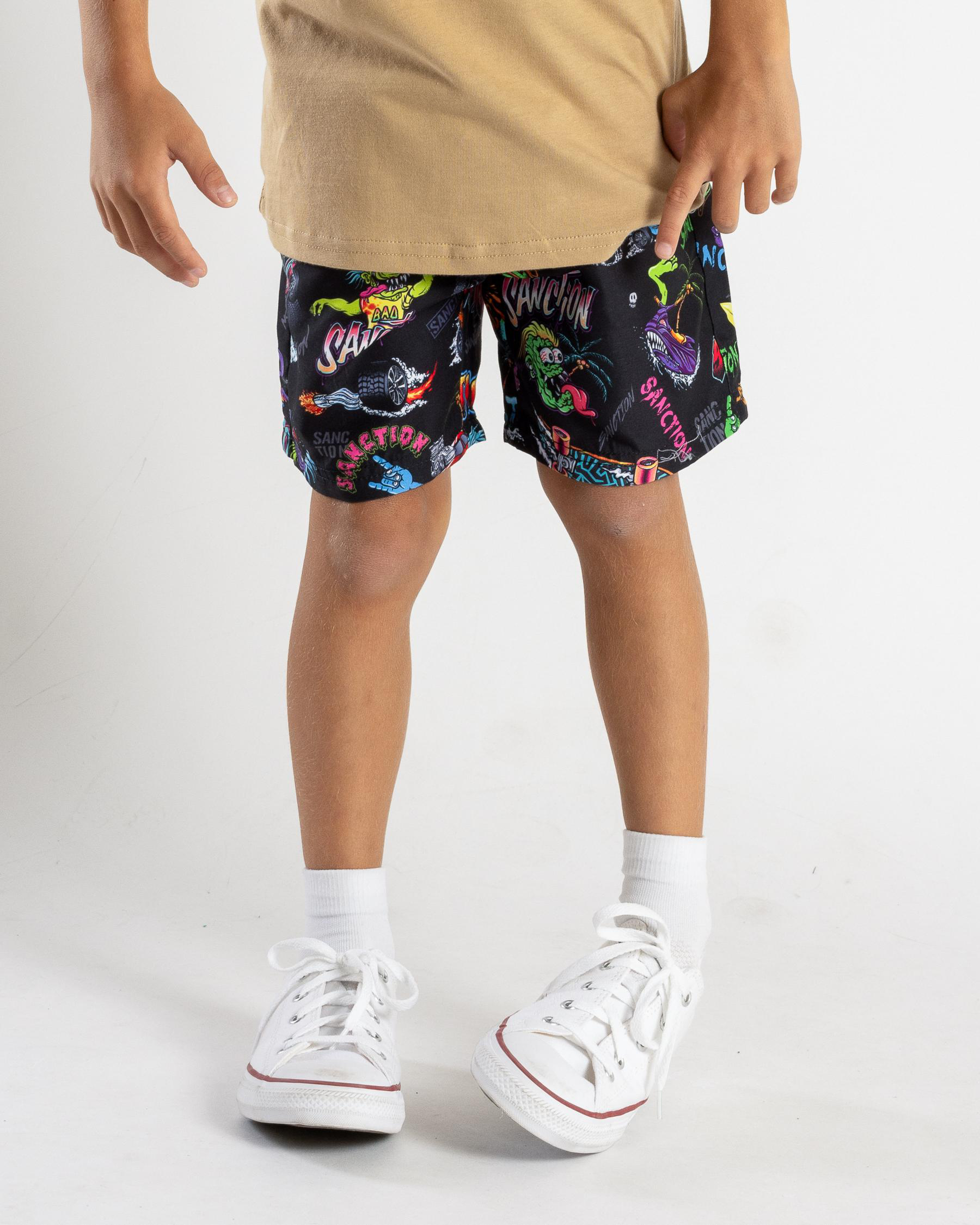 Force Elastic Waist Shorts