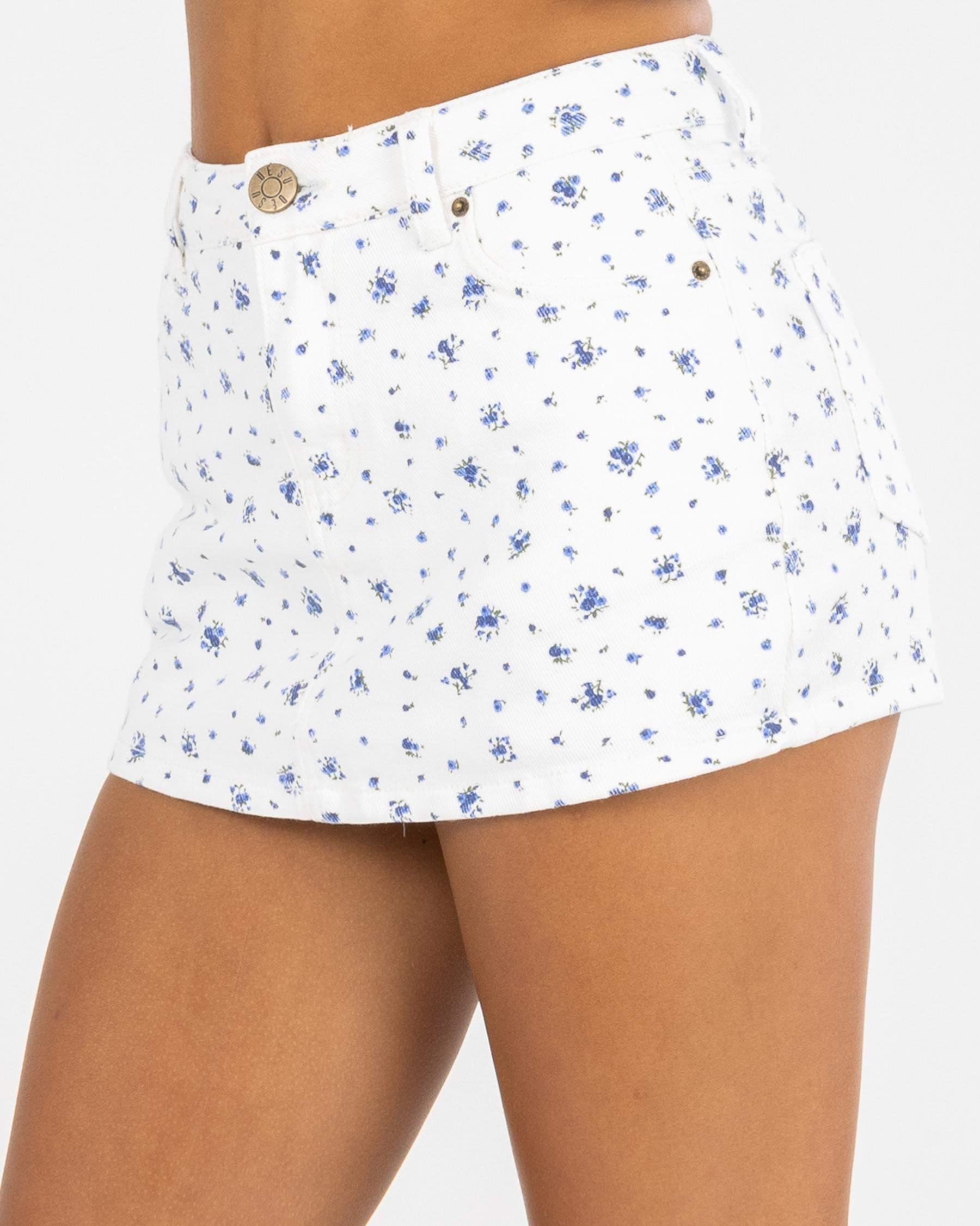 Allegra Denim Skort