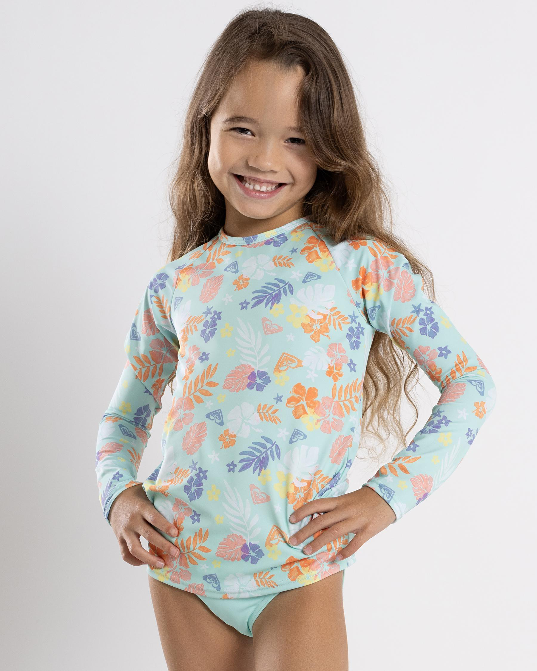 Beach Bay Long Sleeve Rash Vest Set
