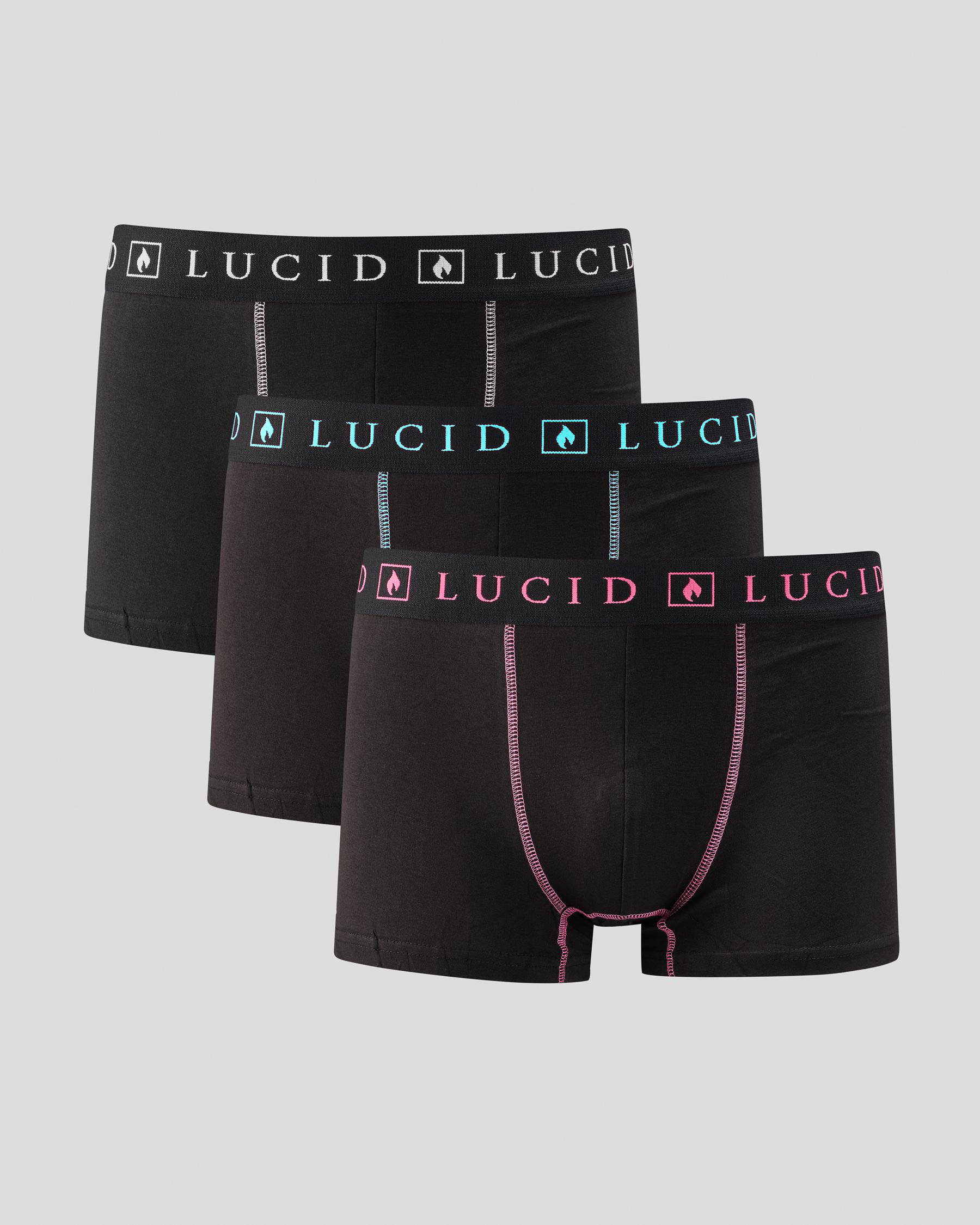 Fusion Fitted Boxer Shorts 3 Pack