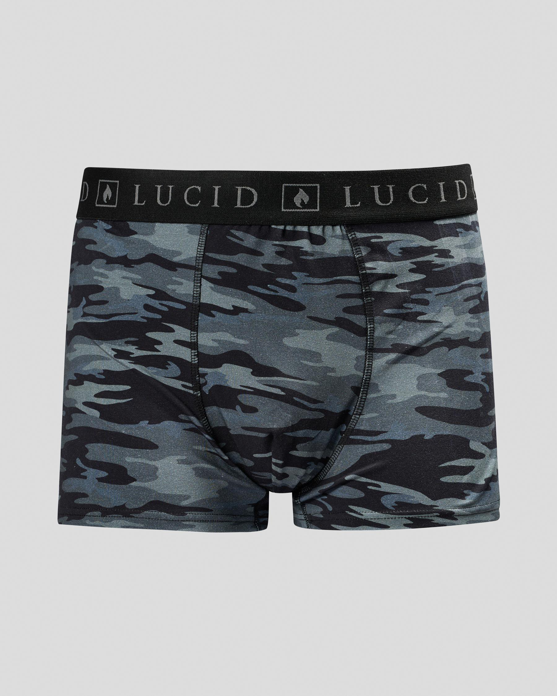 Night Camo Fitted Boxer Shorts