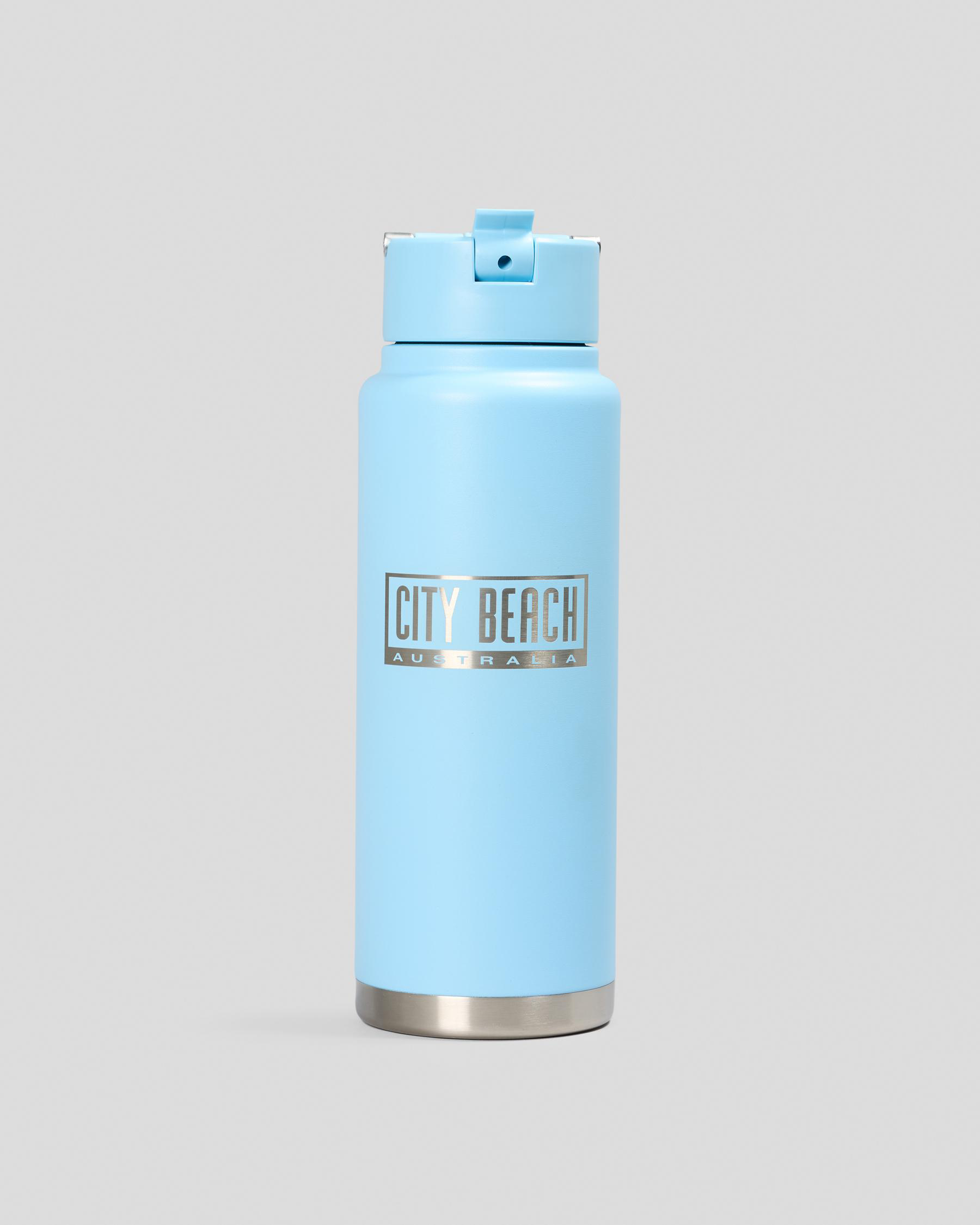 36 oz Straw Lid City Beach Water Bottle