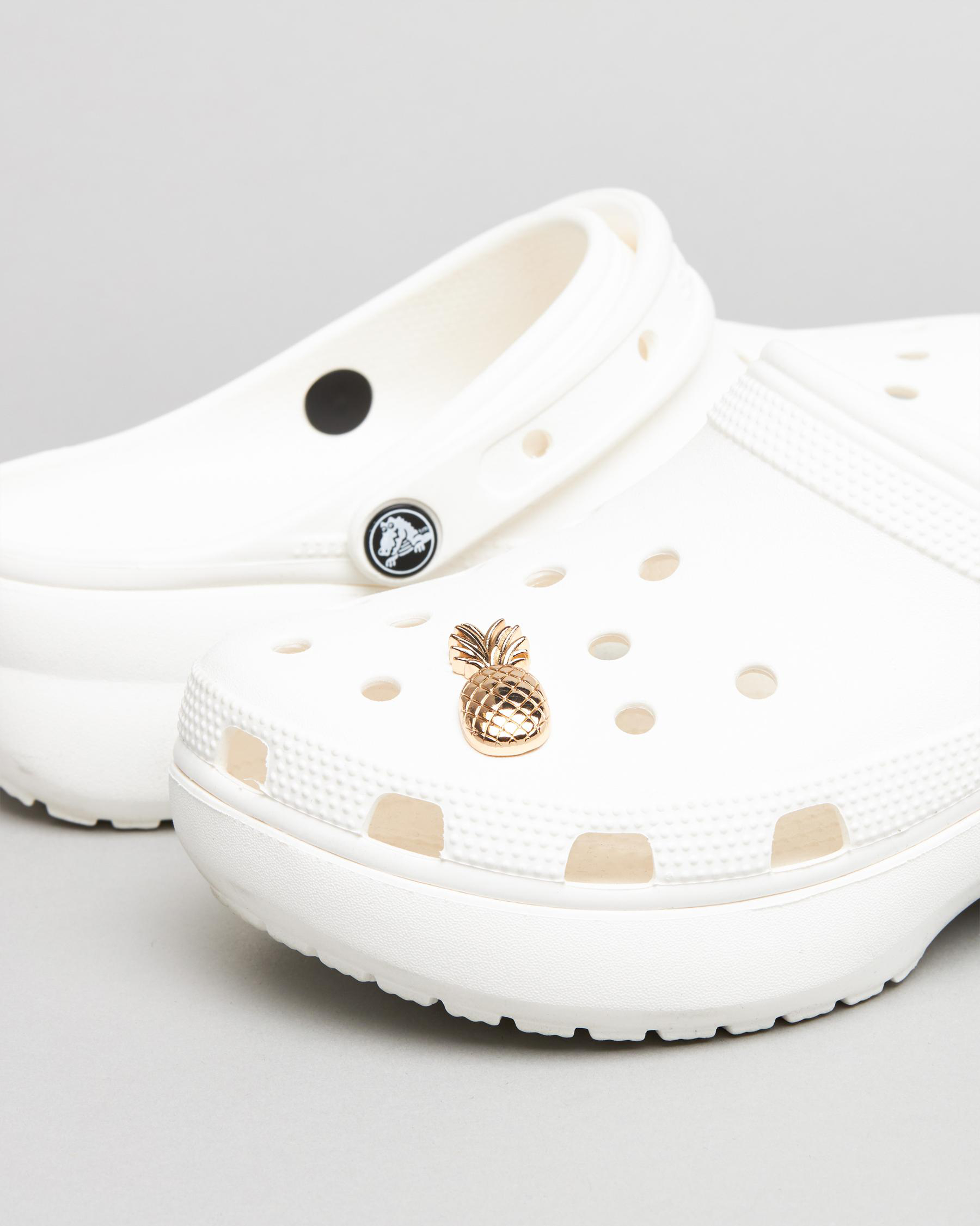 Gold Pineapple Jibbitz