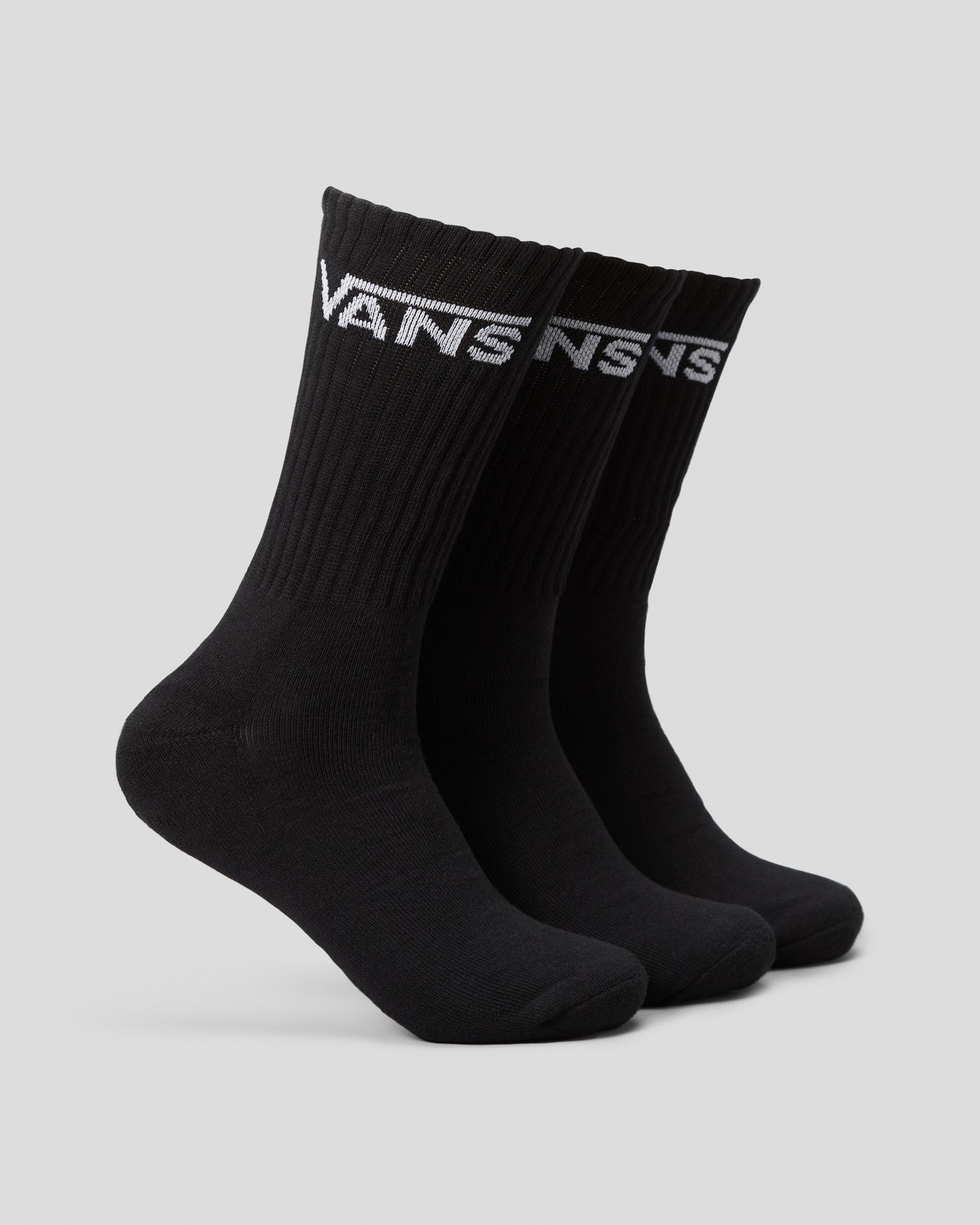 Classic Crew Socks 3 Pack