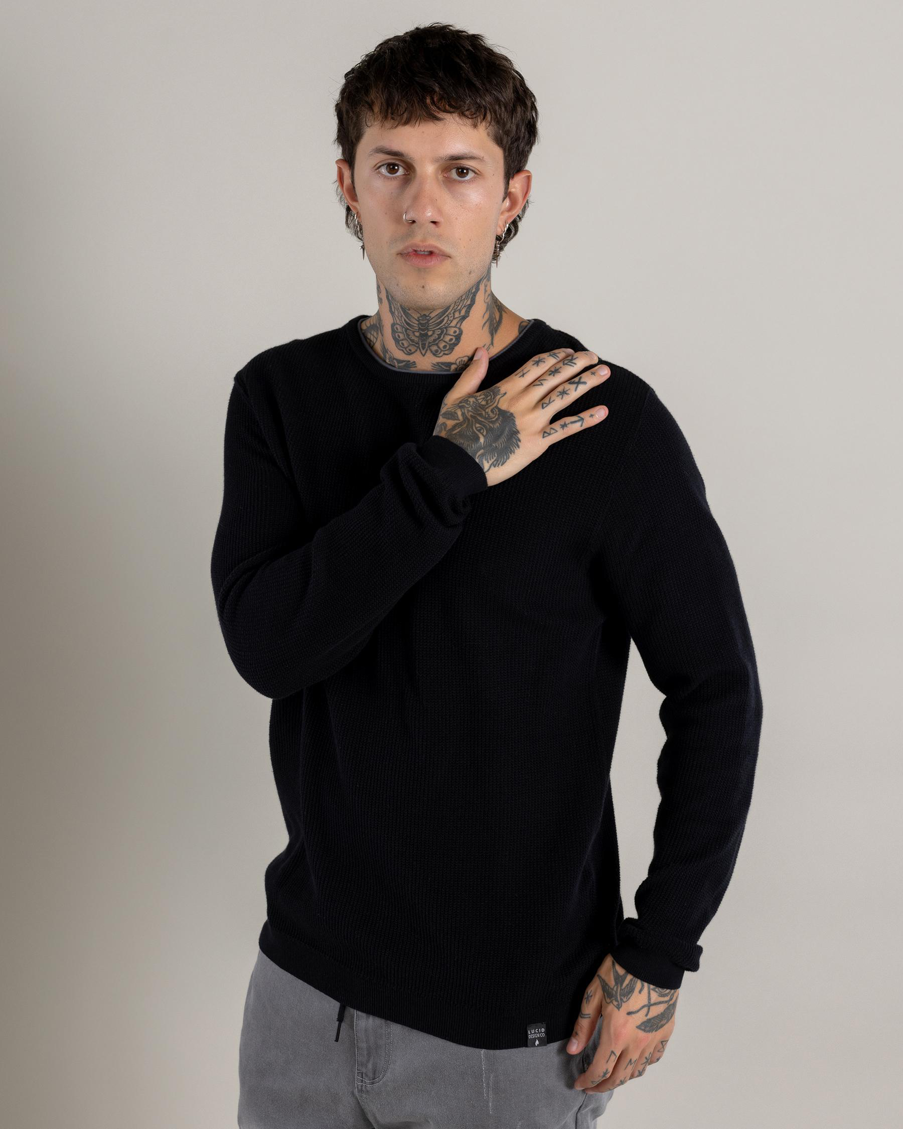 Cluster Knitted Sweater