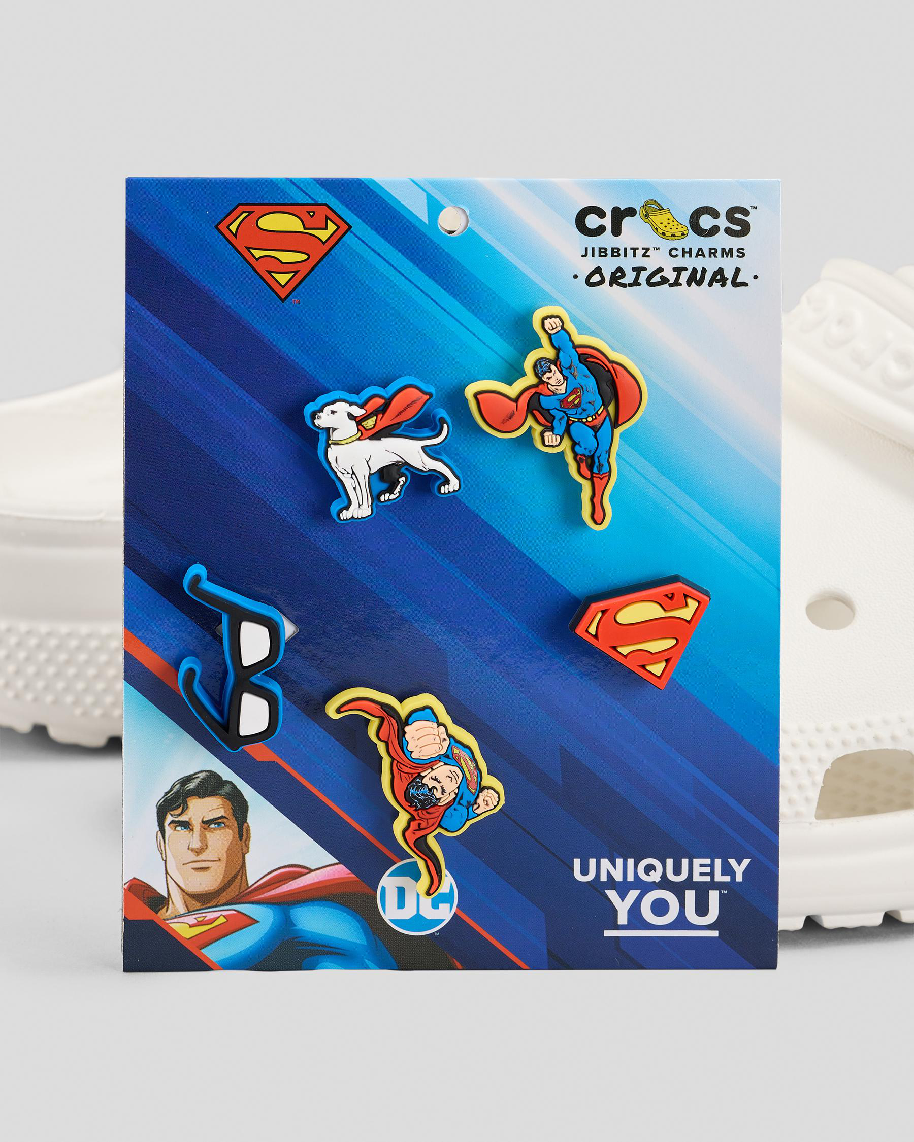 Superman Jibbitz 5 Pack
