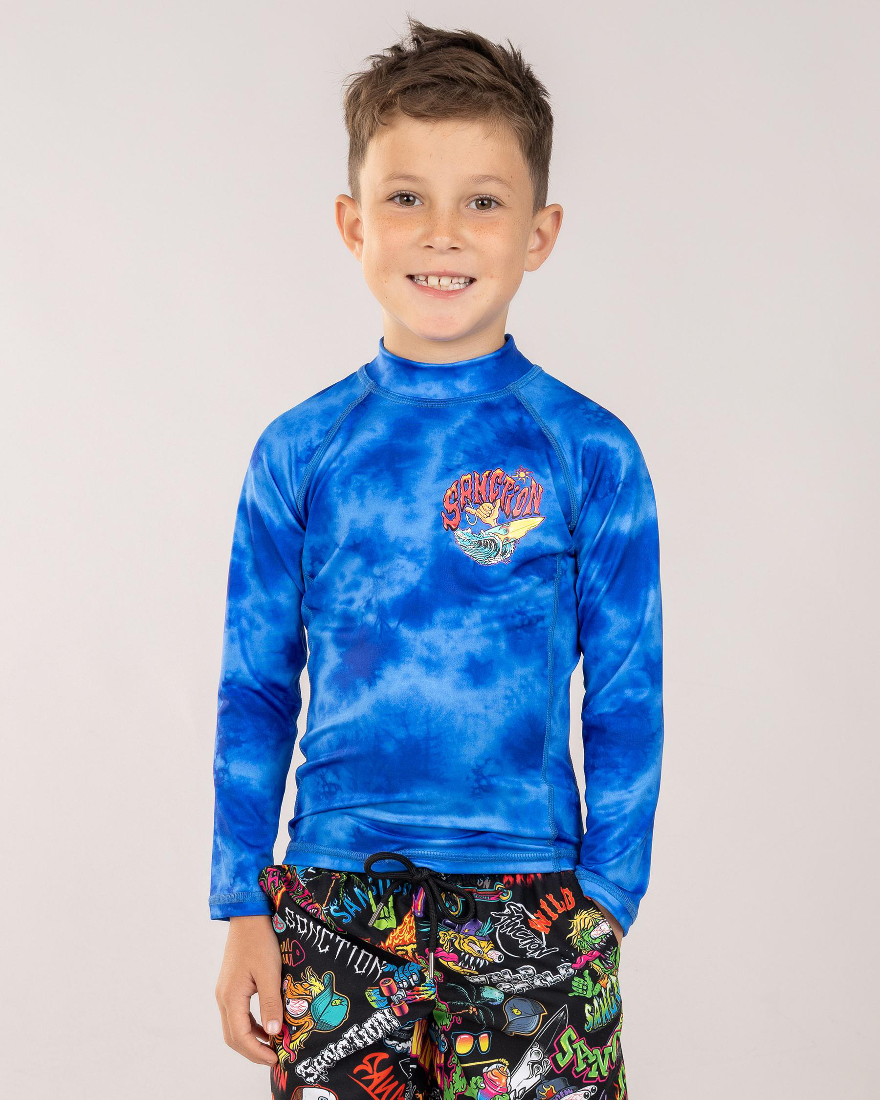 Scrap Long Sleeve Rash Vest