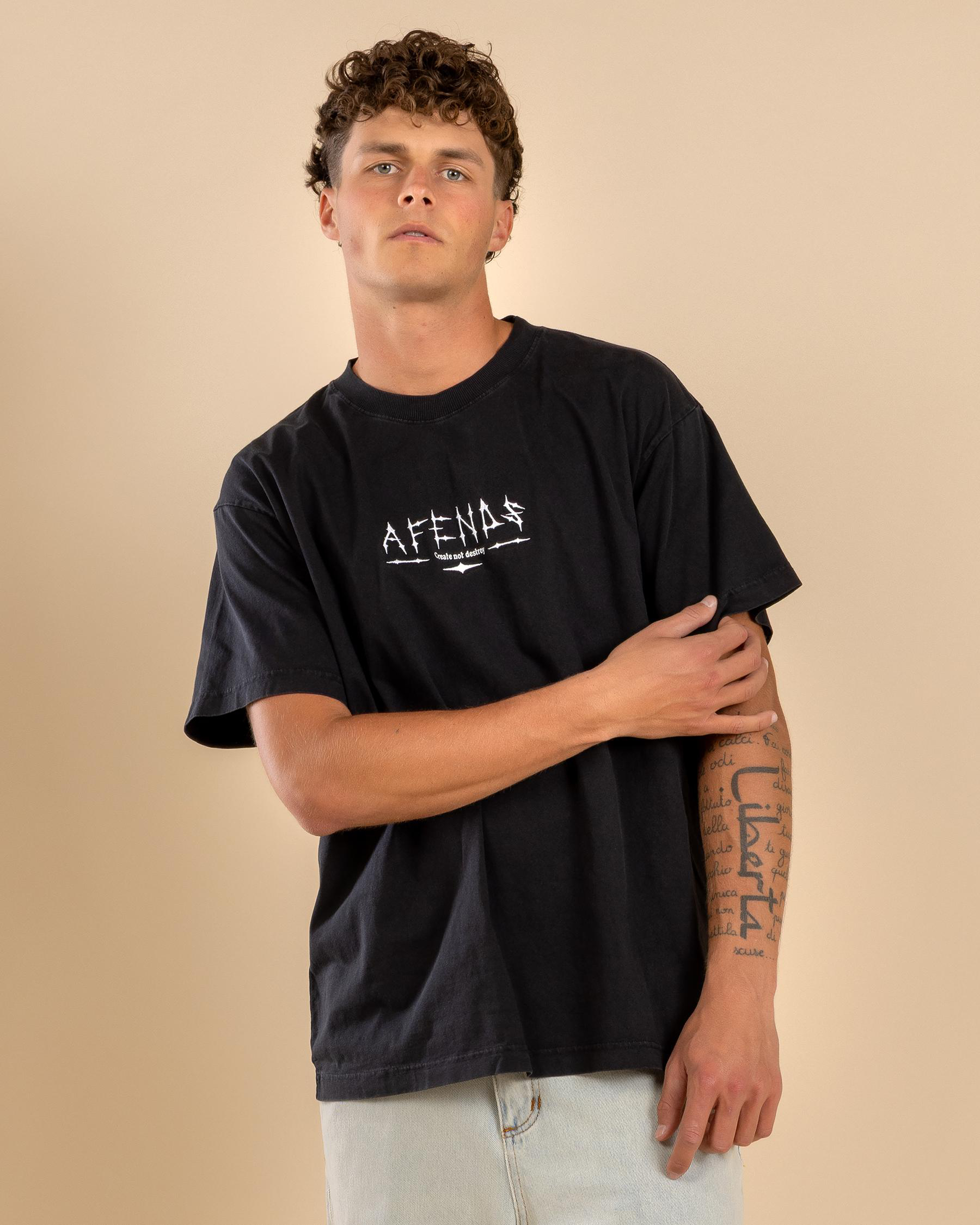 Spinal Recycled Boxy Fit T-Shirt