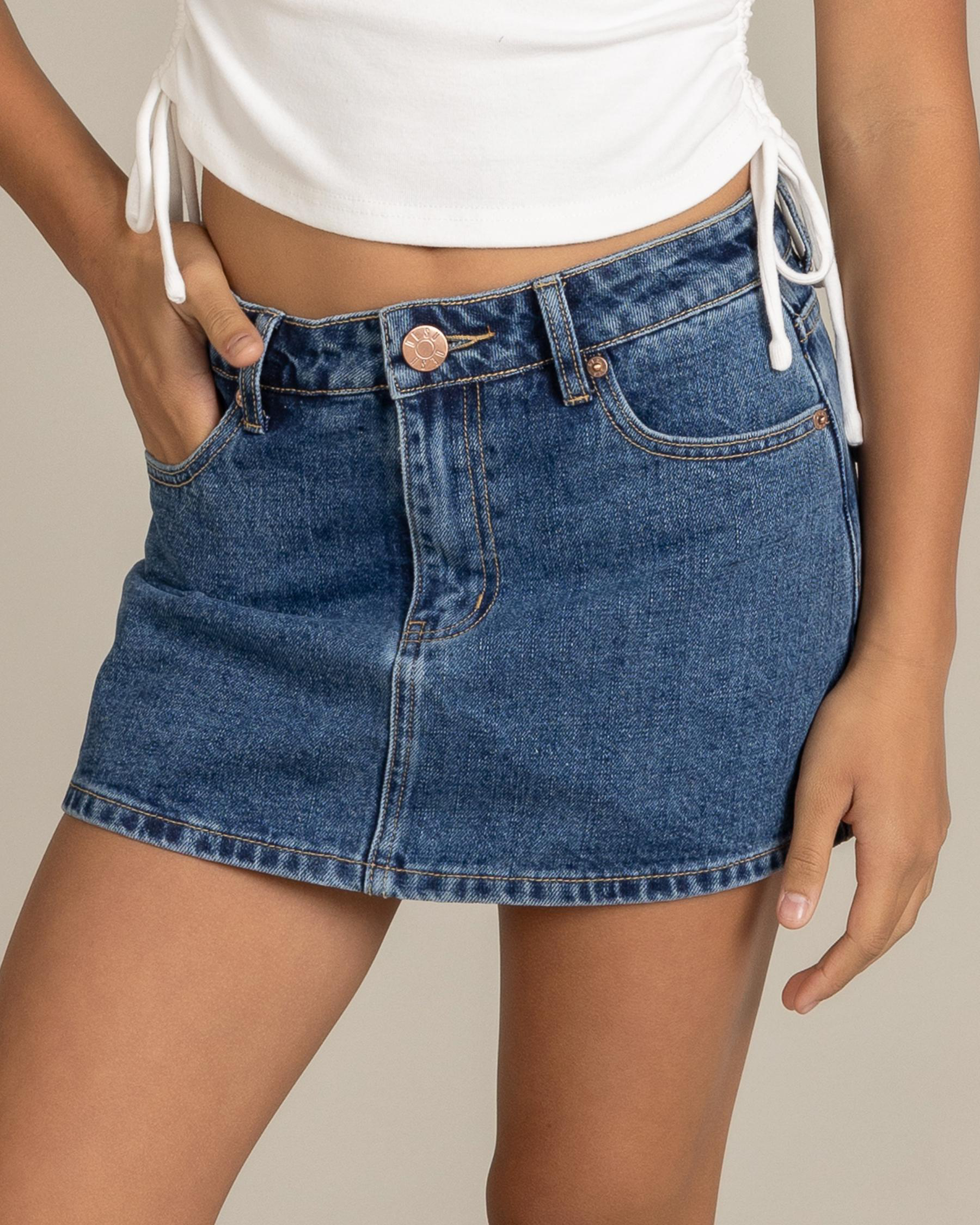 Allegra Denim Skort