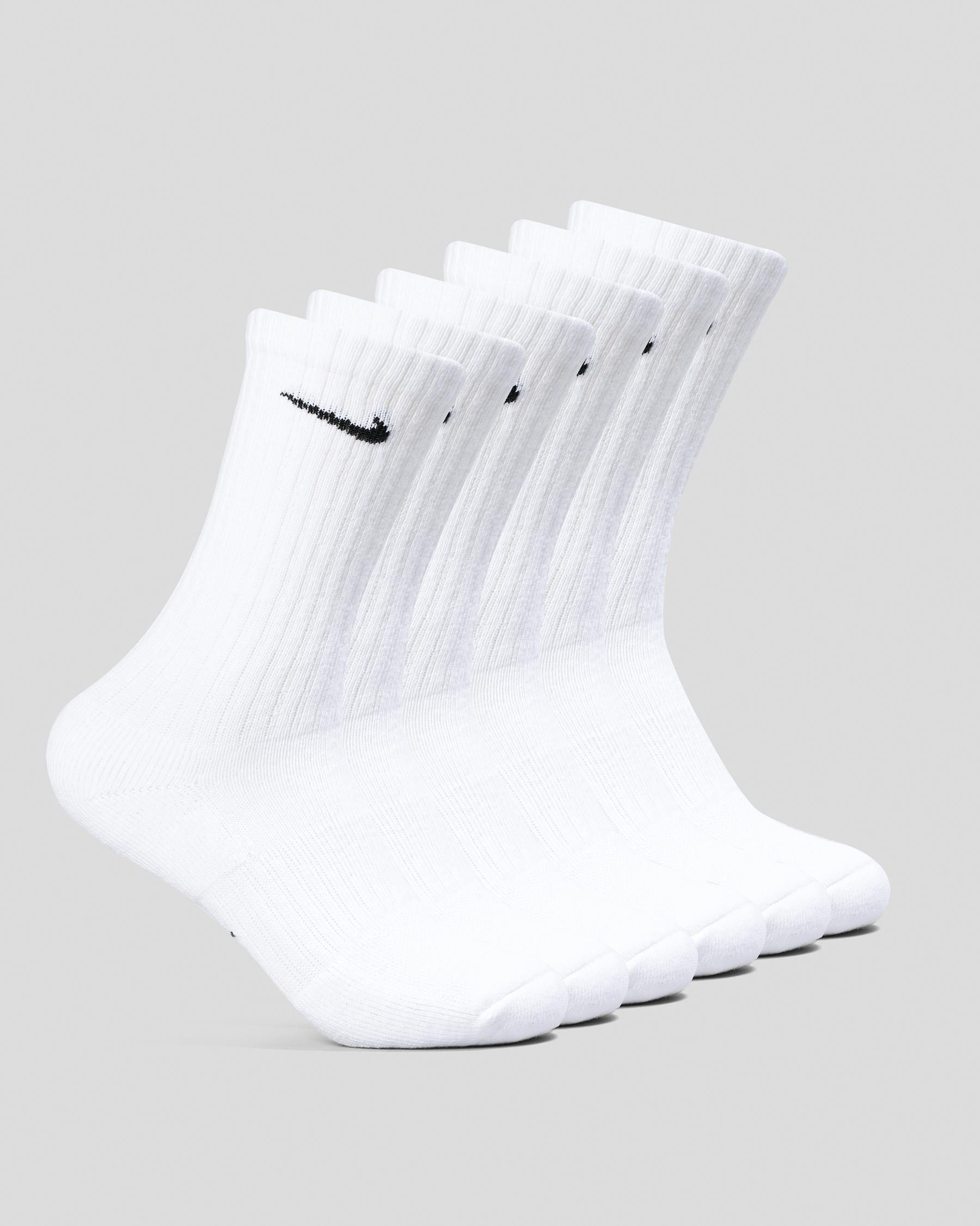 Everyday Crew Socks 6 Pack