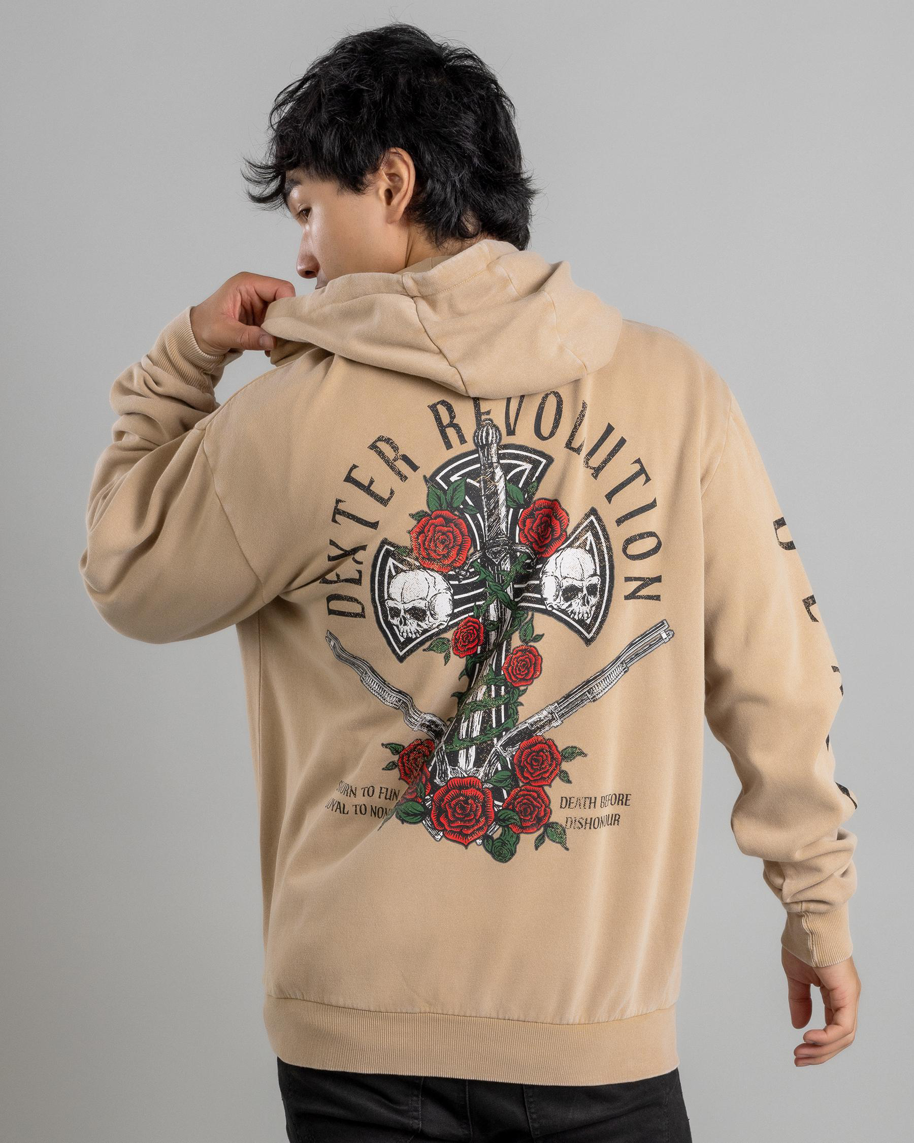 Wreathed Cross Hoodie