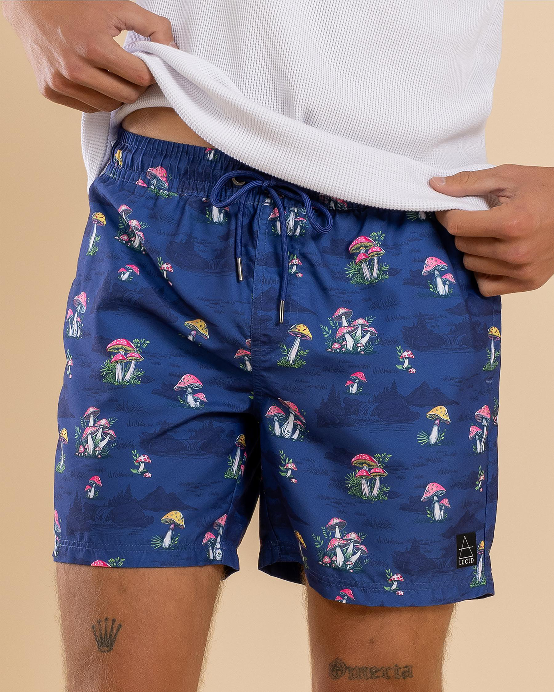 Animate Elastic Waist Shorts