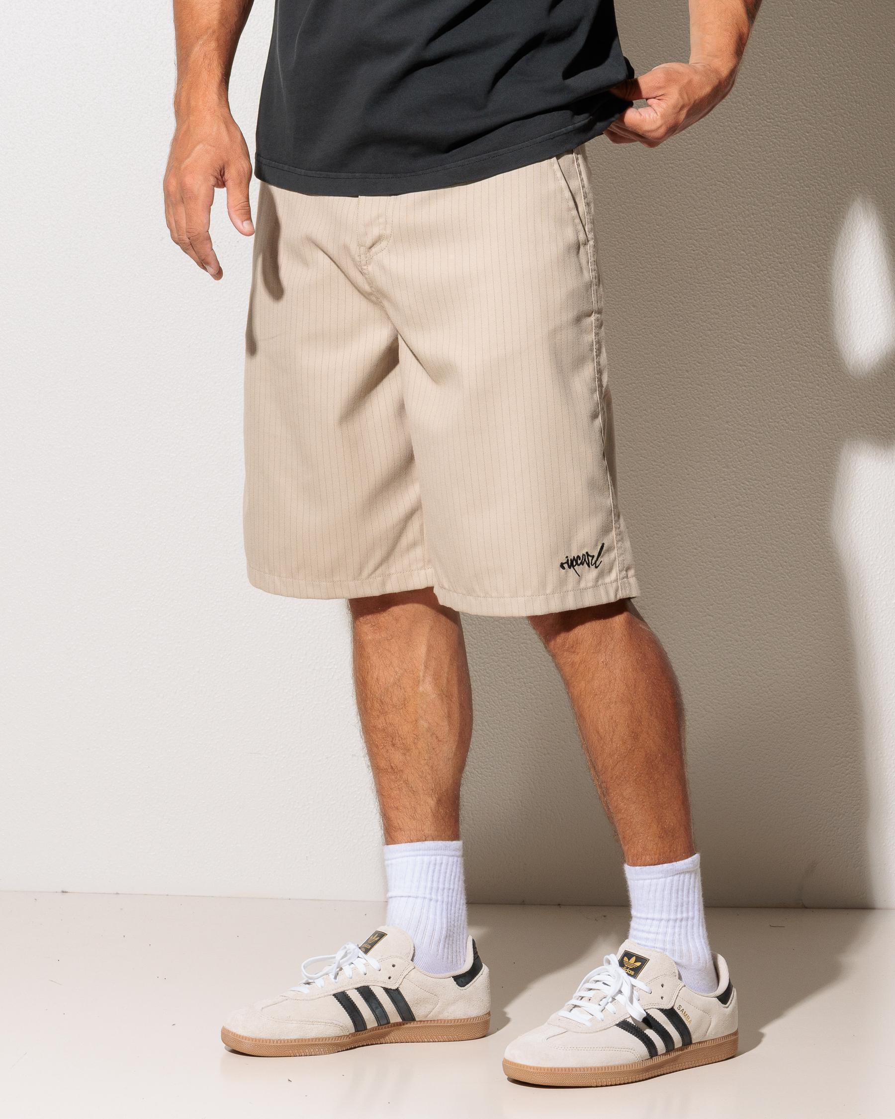 Archive Pinstripe Walk Shorts