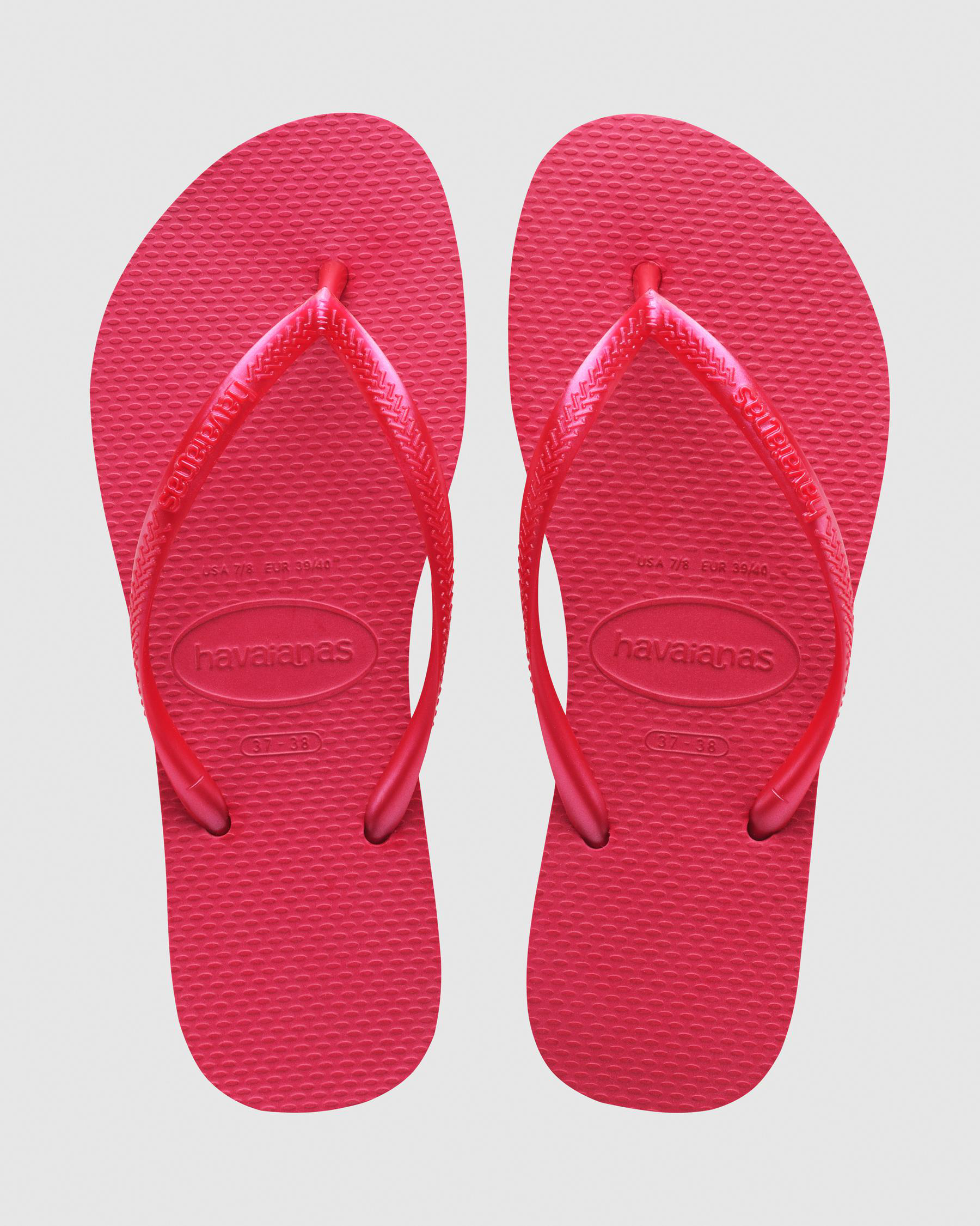 Slim Metallic Thongs