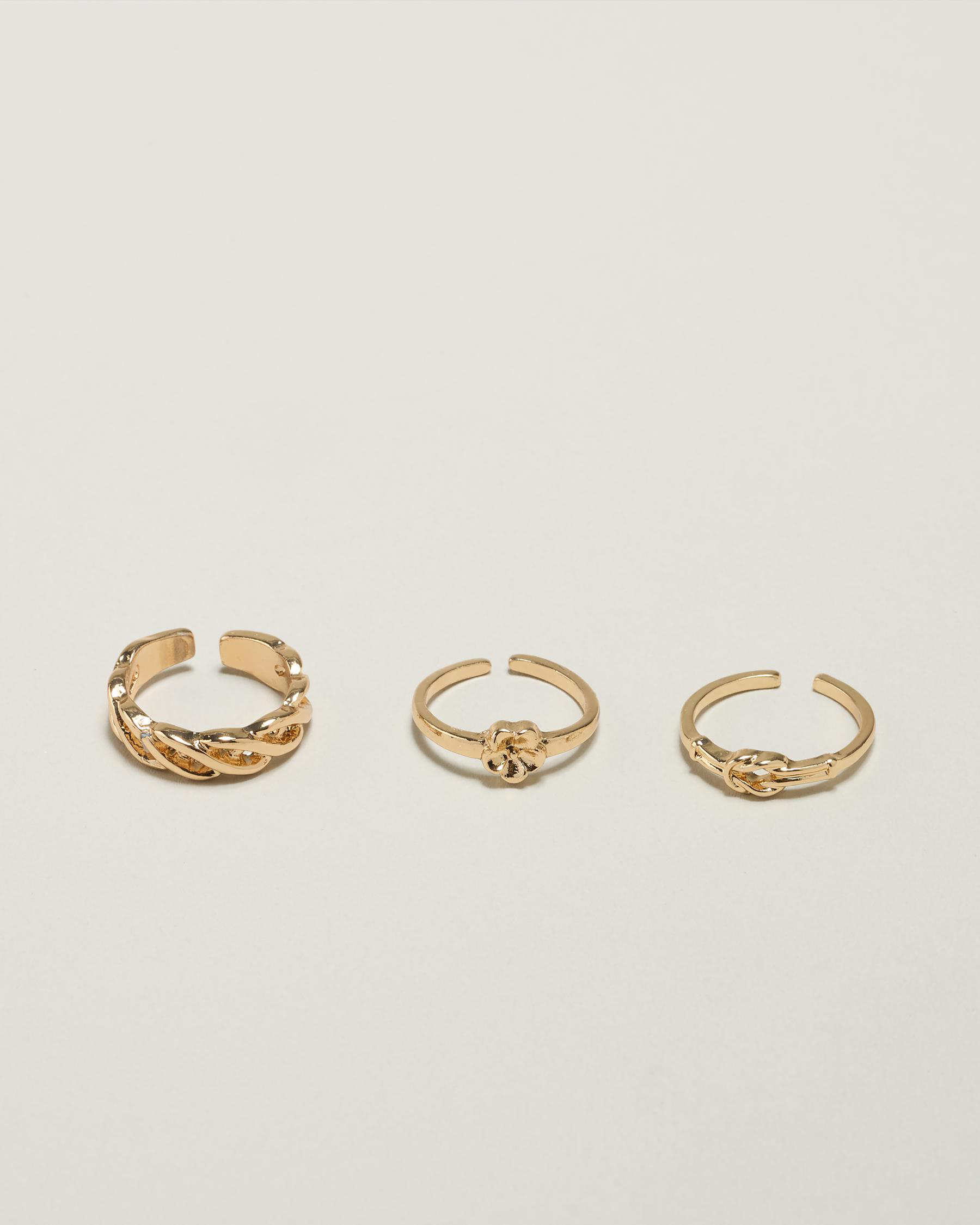 Theo Toe Ring Pack