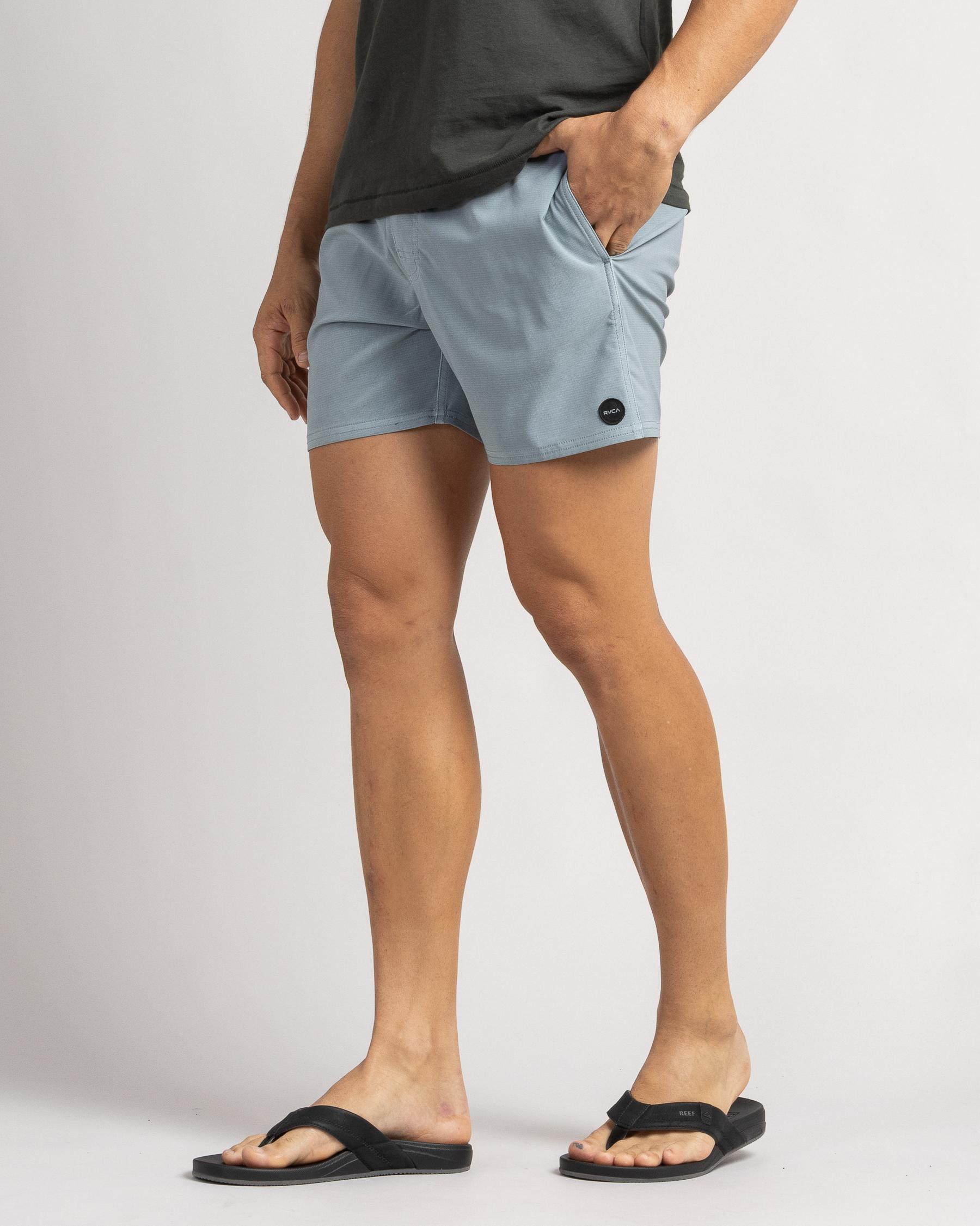 Pigment Elastic Waist Shorts
