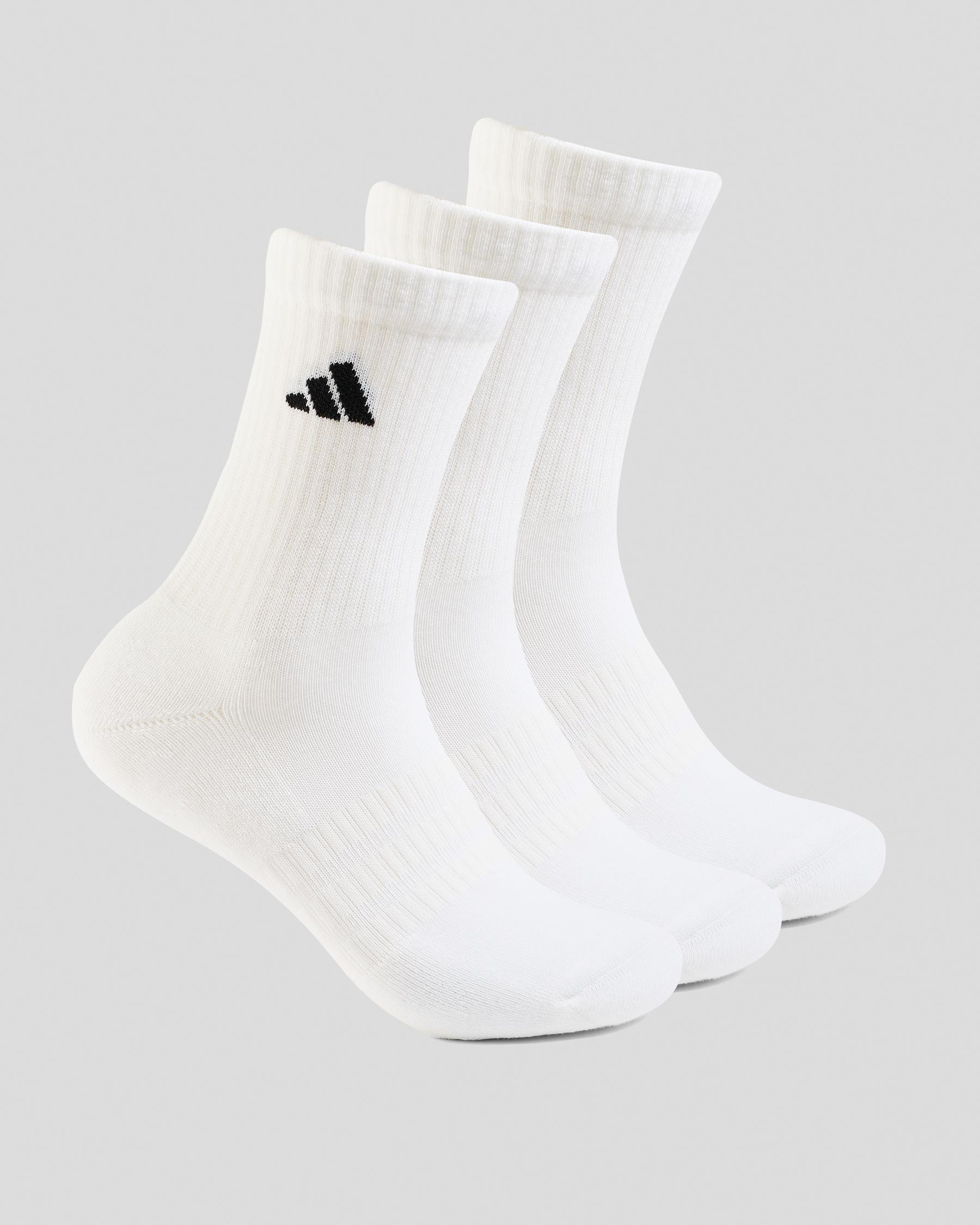 Cut Crew Socks 3 Pack