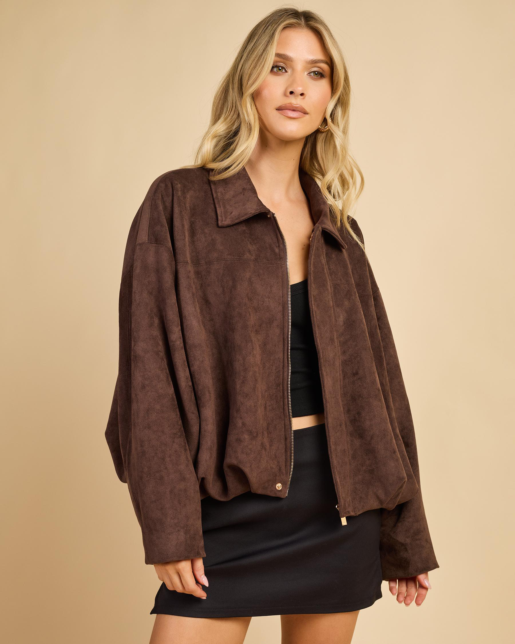 Floyd Faux Suede Jacket