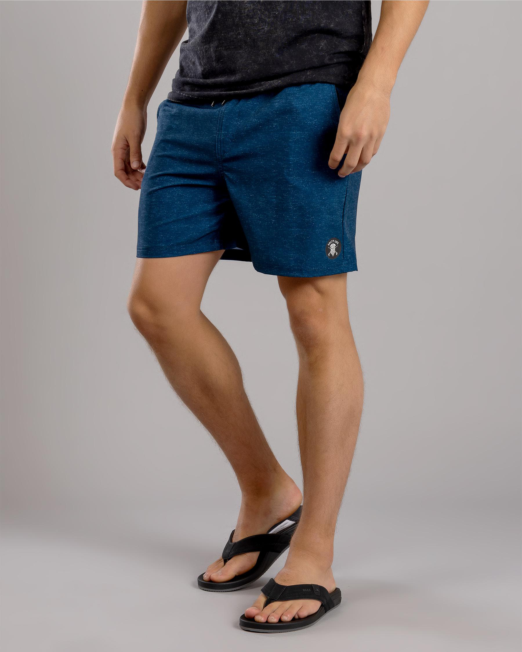 Formal Elastic Waist Shorts