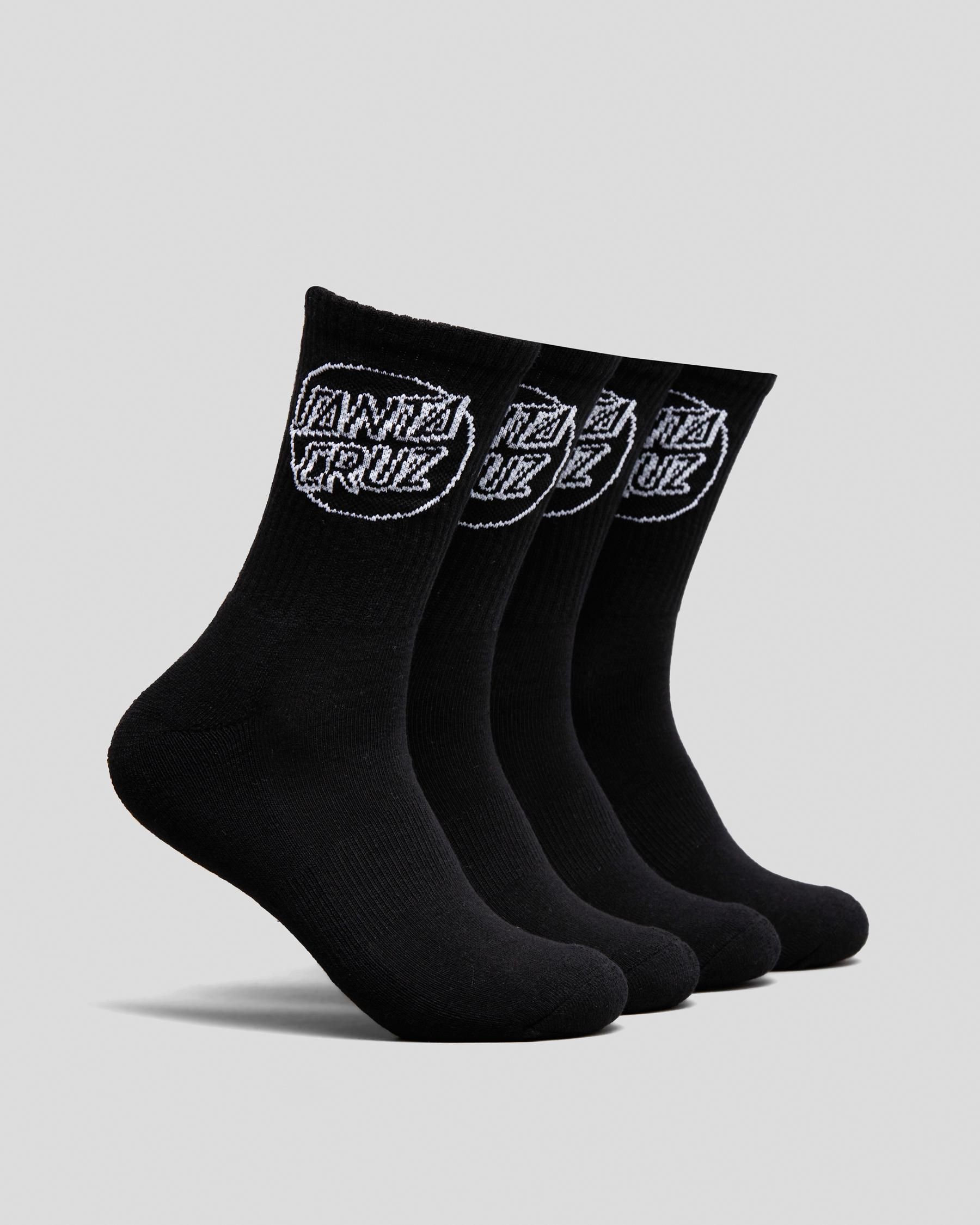 Opus Dot Crew Socks 4 Pack