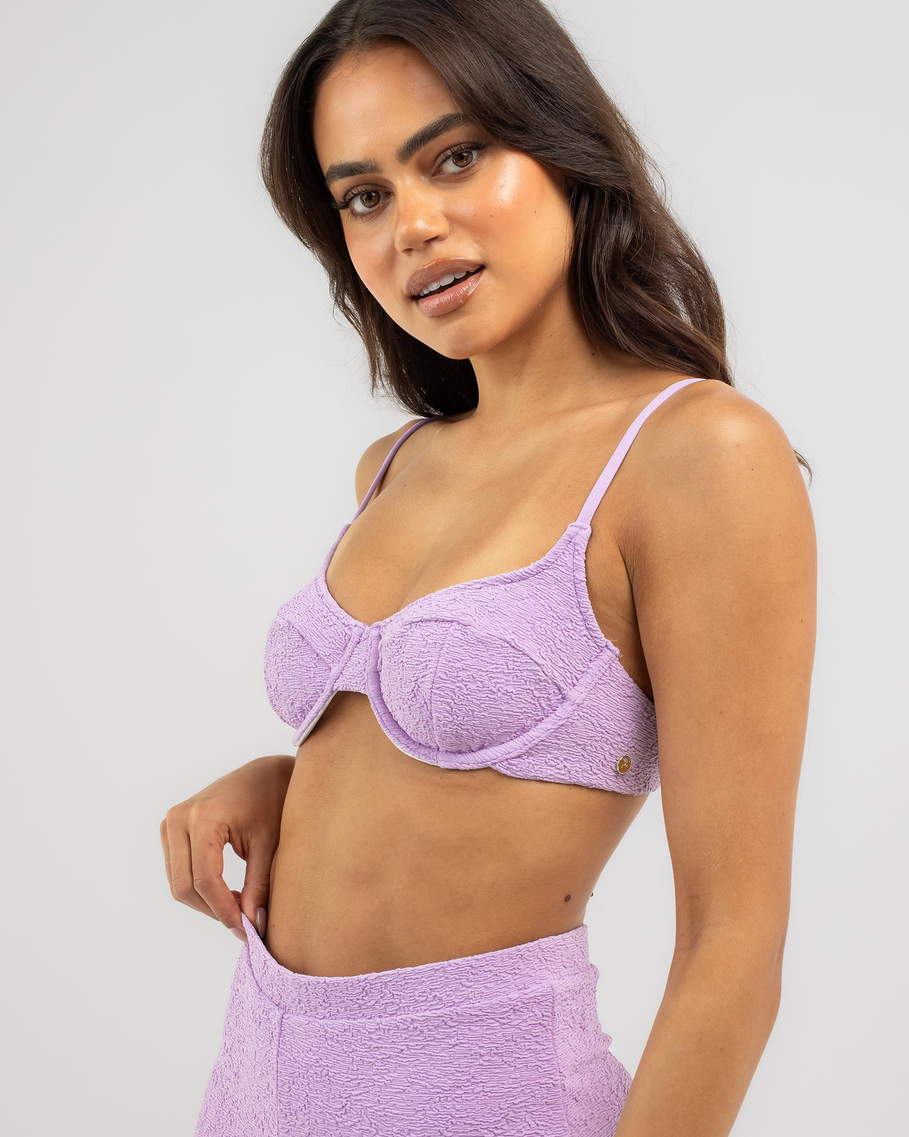 Sandalwood Balconette Bikini Top