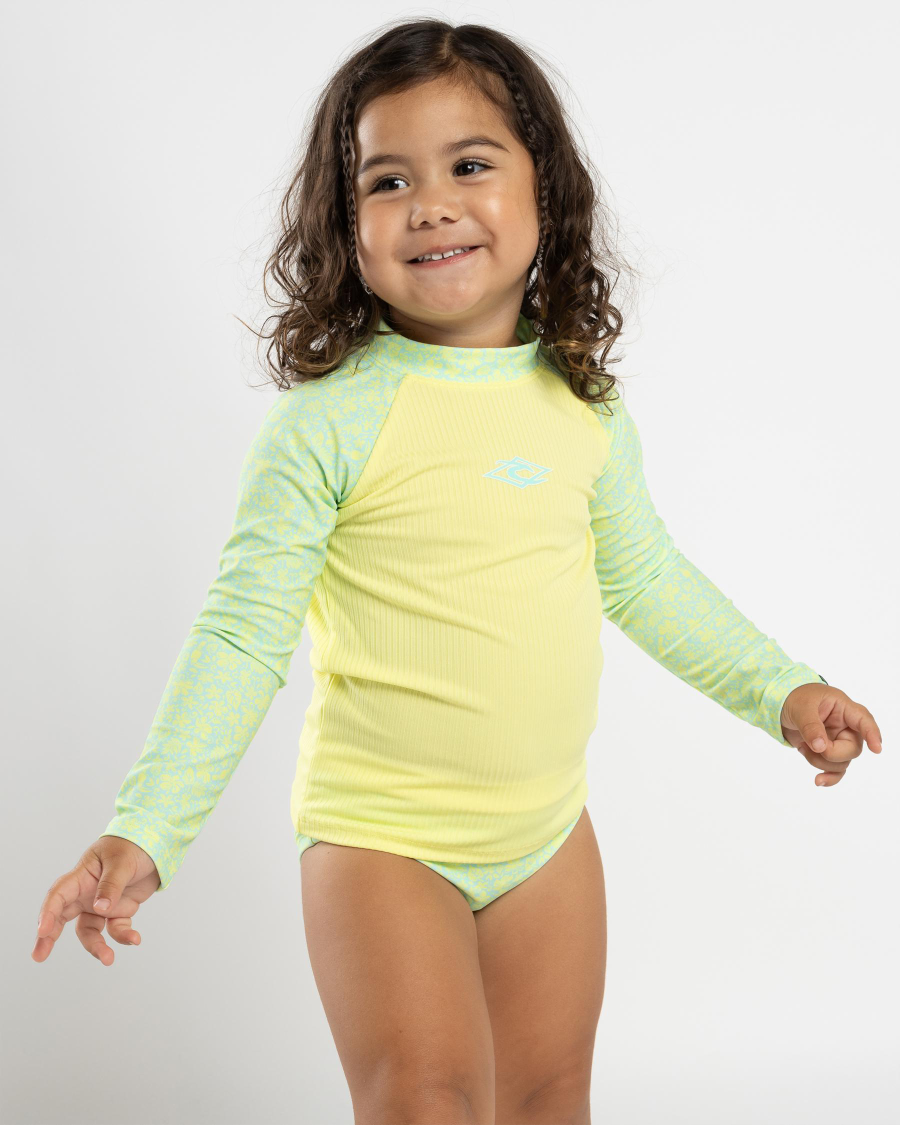 Sunkiss UPF Long Sleeve Rash Vest Set