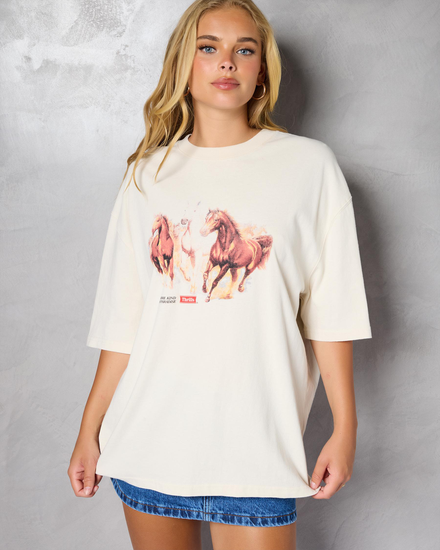 Ruthless Frontier Oversized T-Shirt