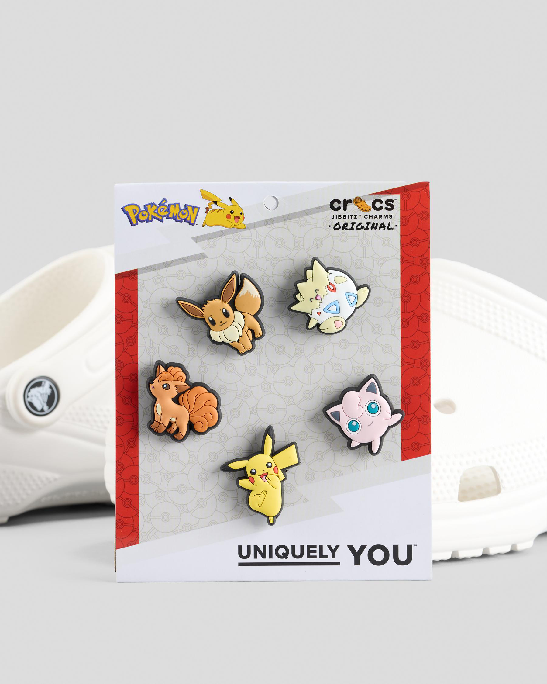 Pokemon Face Jibbitz 5 Pack