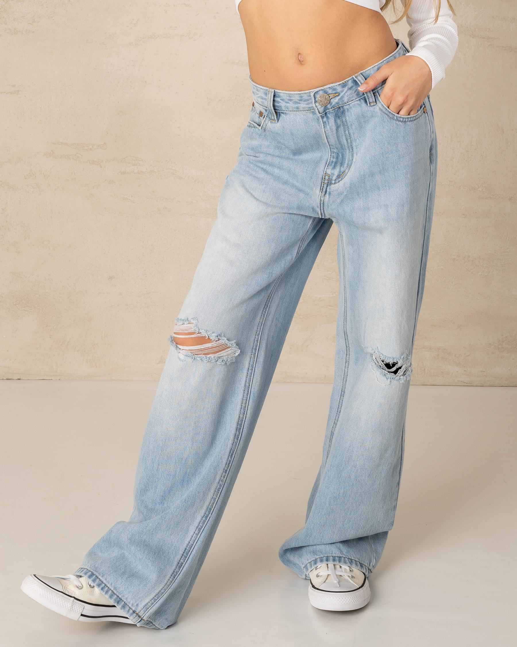 Stones Straight Leg Jeans