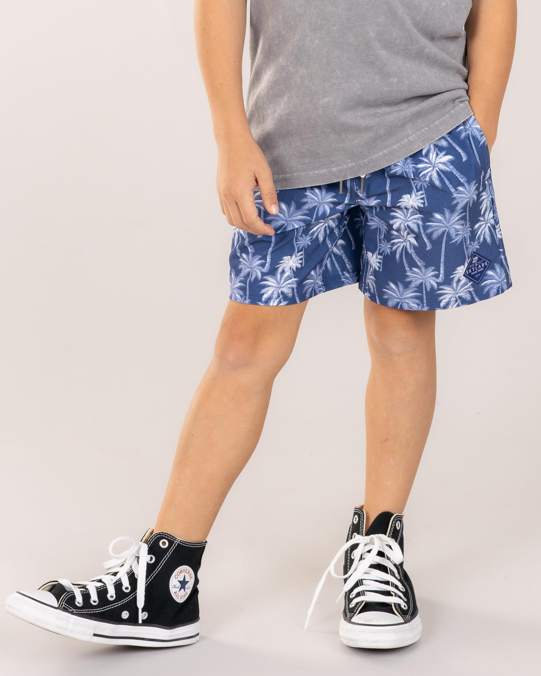 Lively Elastic Waist Shorts