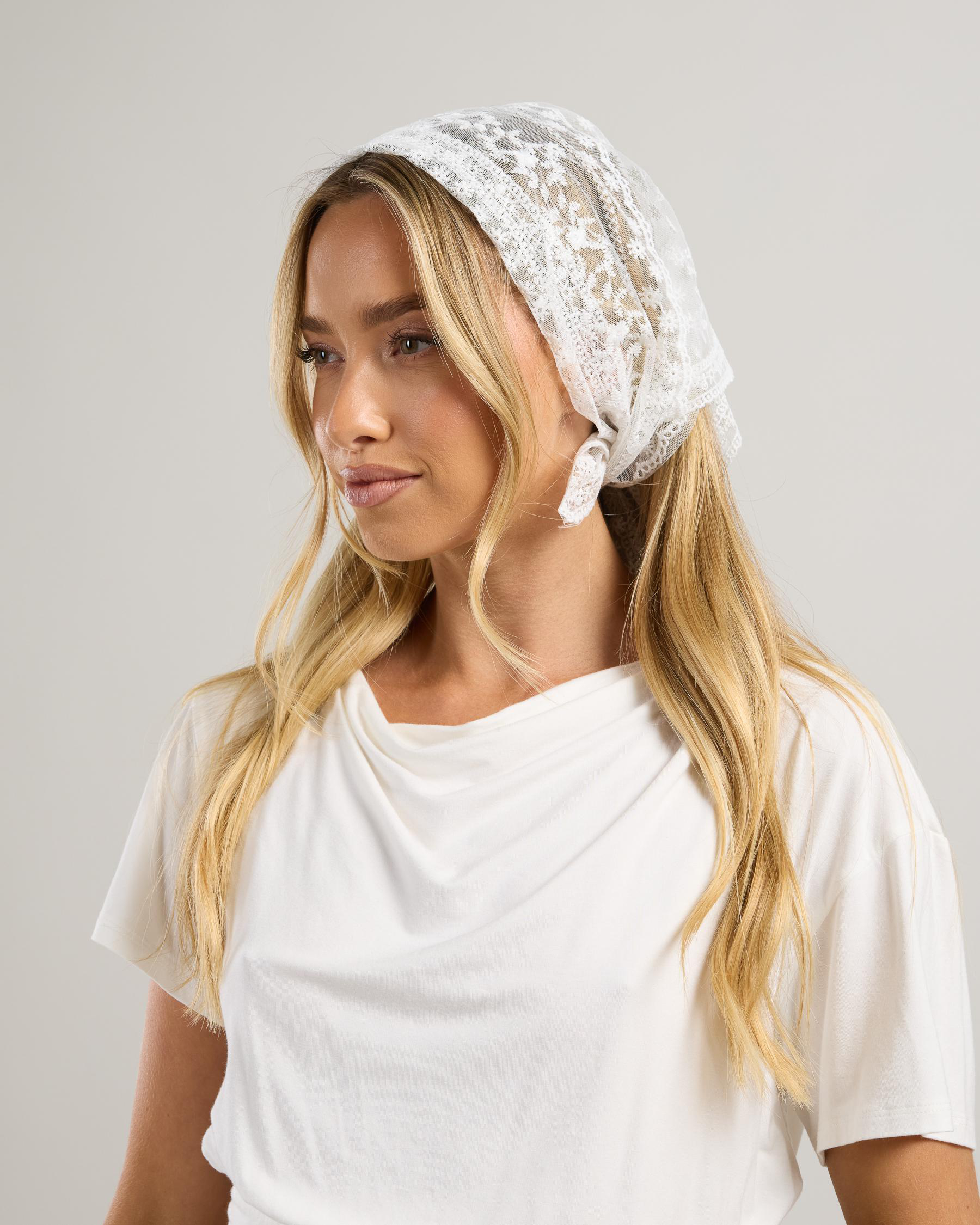 Lace Hair Scarf