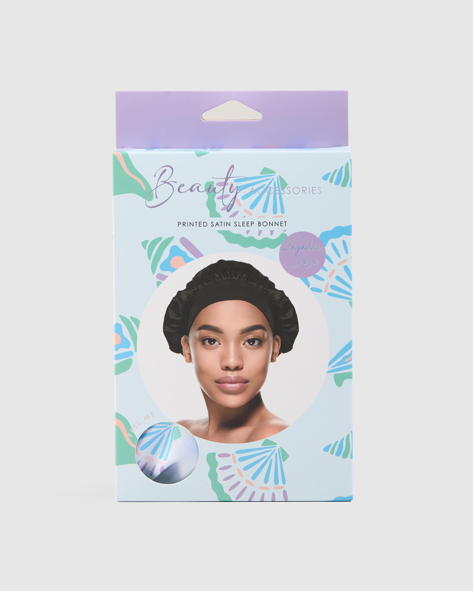 Seashell Satin Bonnet