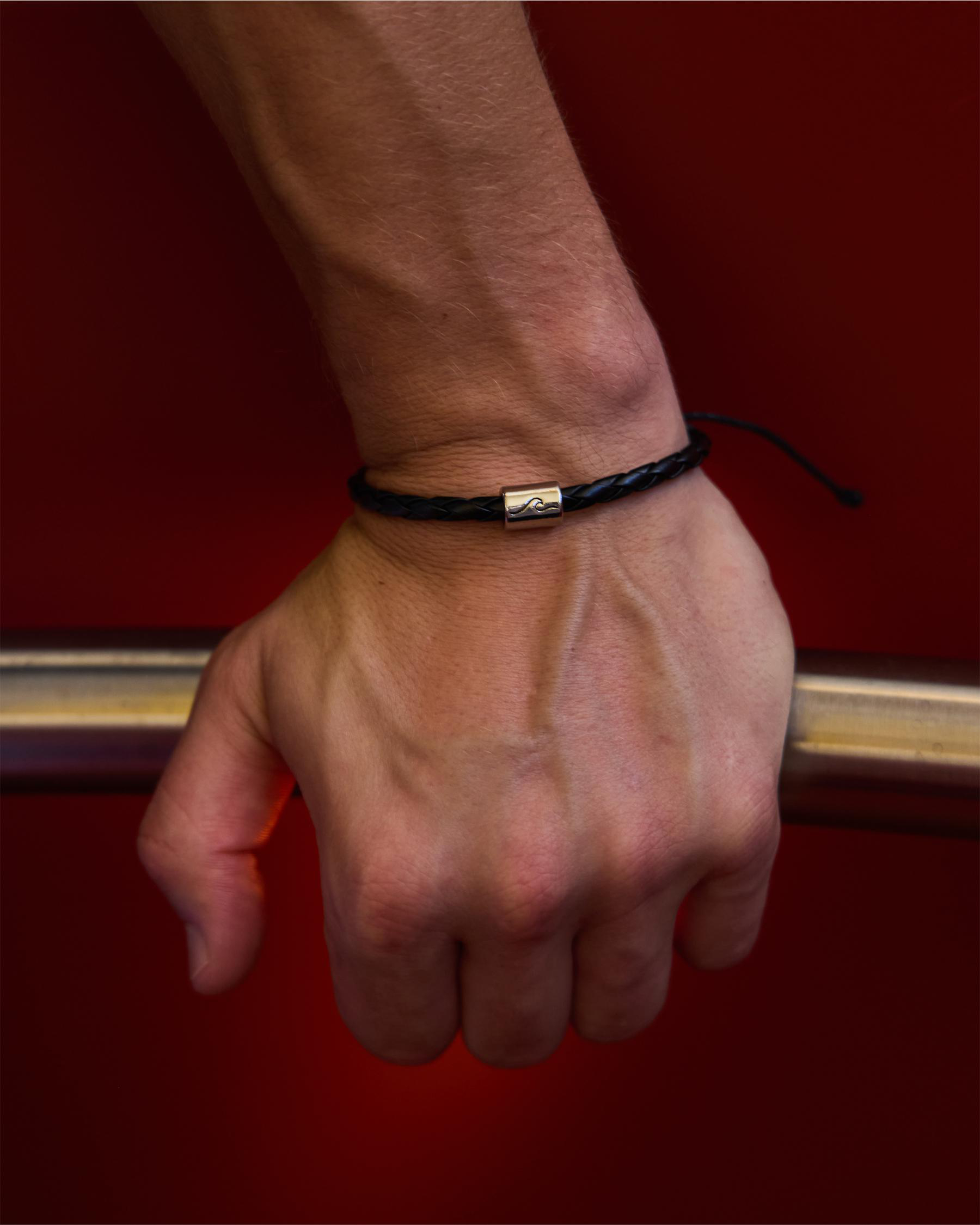 Wave Synthetic Leather Bracelet