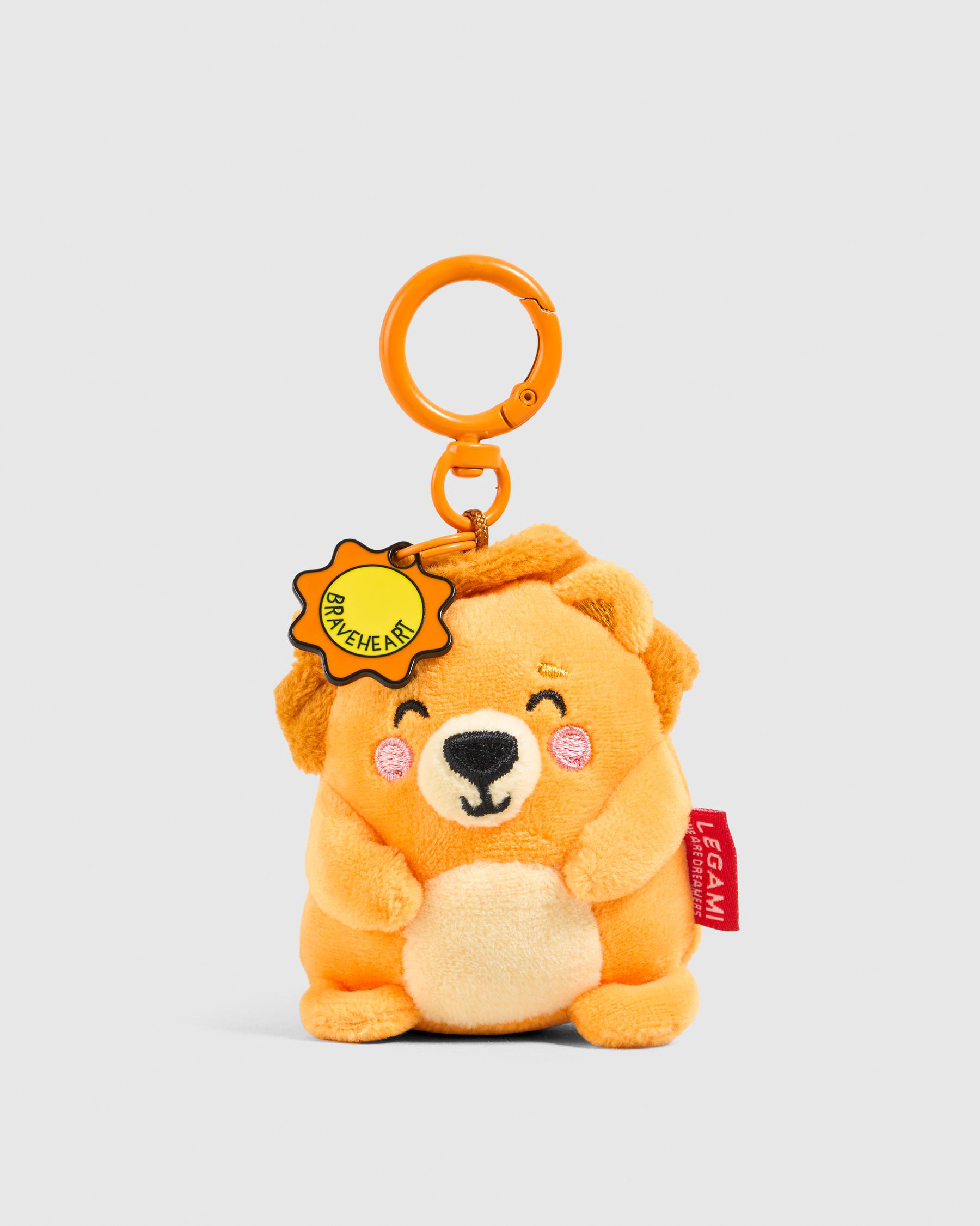 Super Soft! Tiny Lion Large Bag Charm
