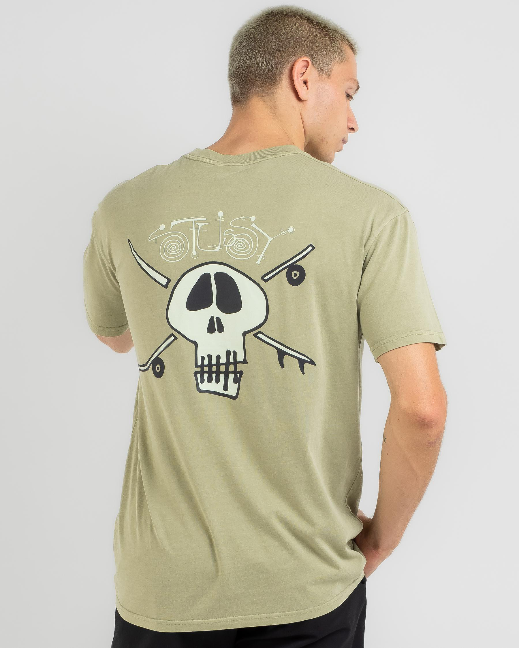 Surf Skate Skull 50/50 T-Shirt
