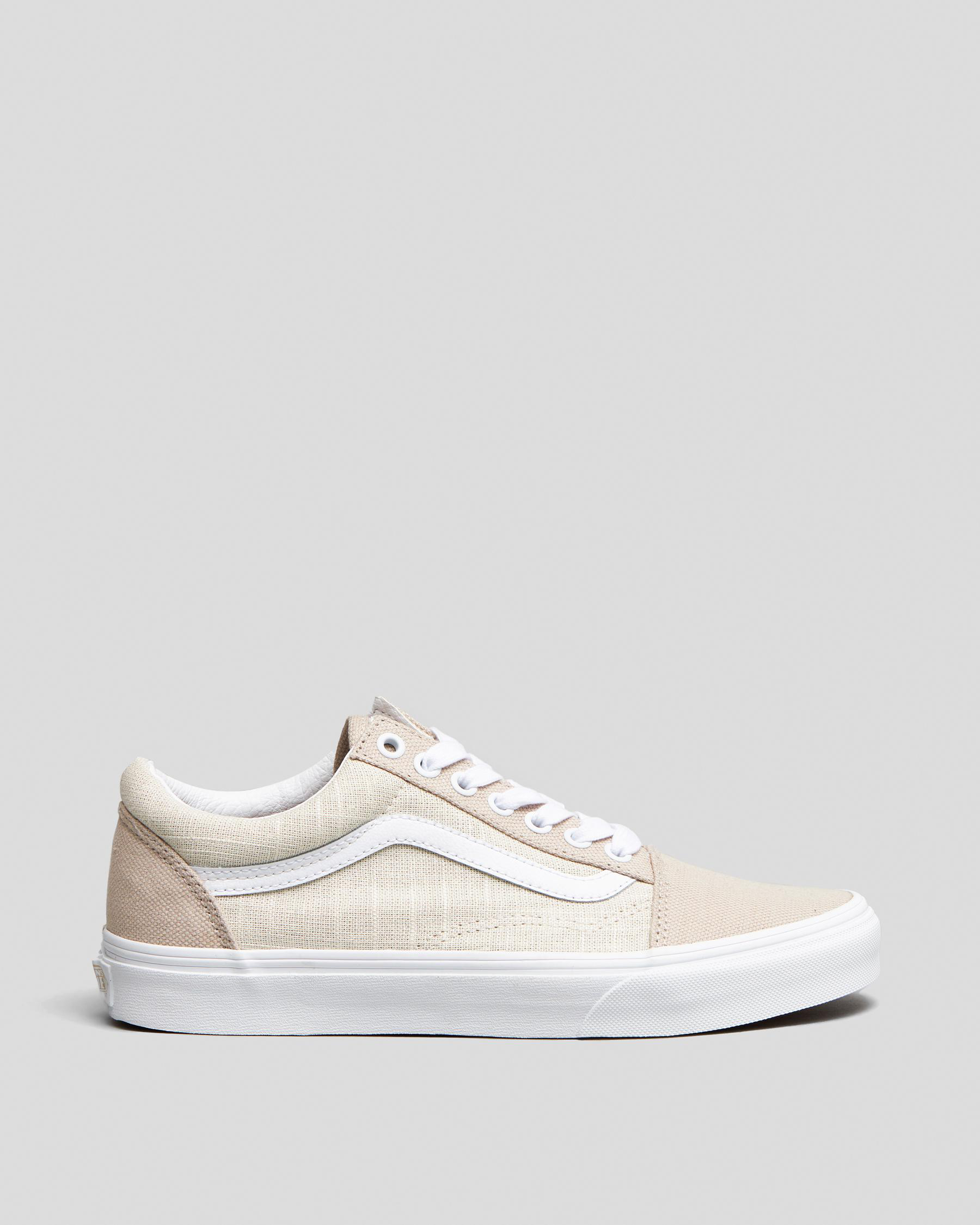 Old Skool Summer Linen Shoes