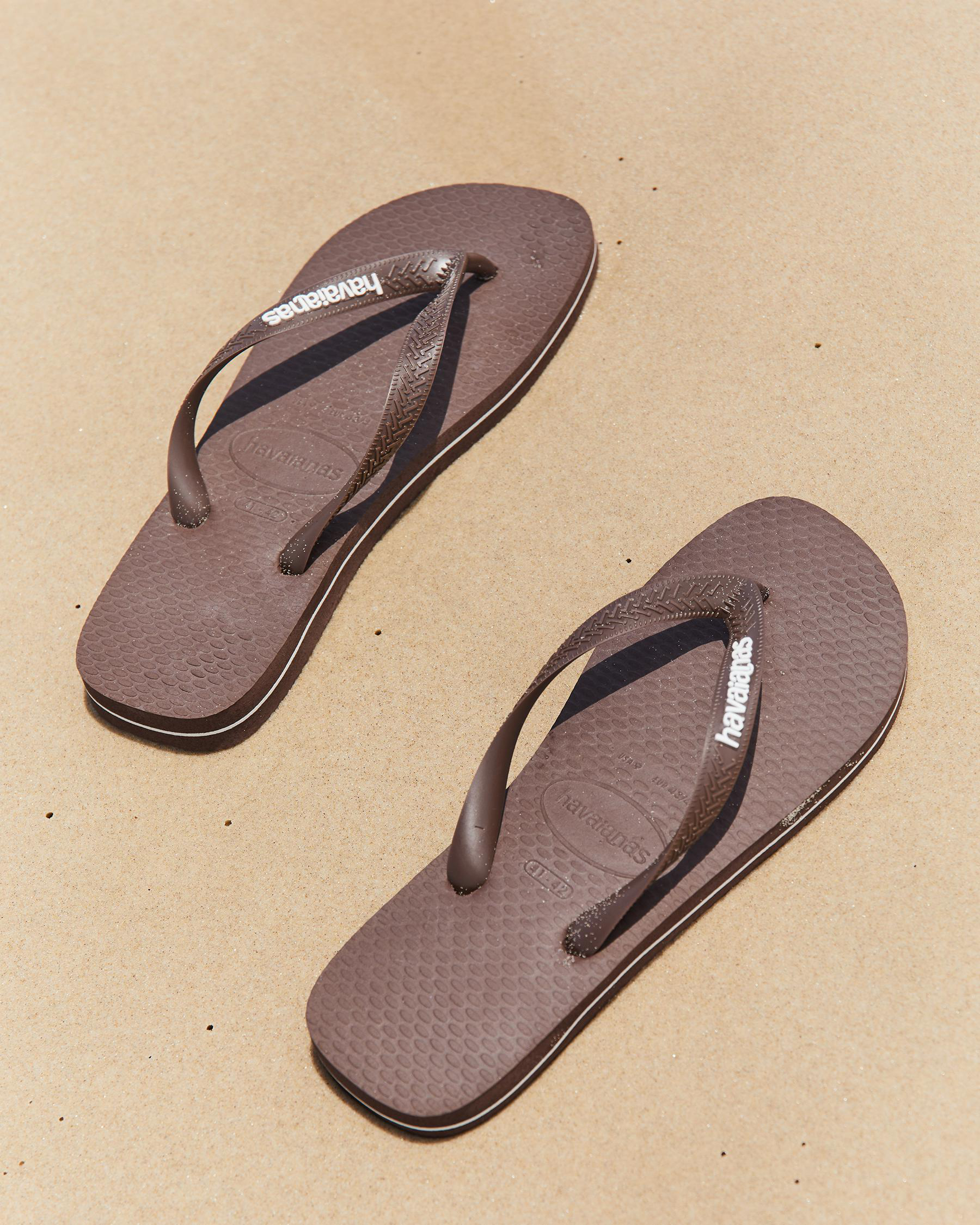 Top Rubber Logo Thongs