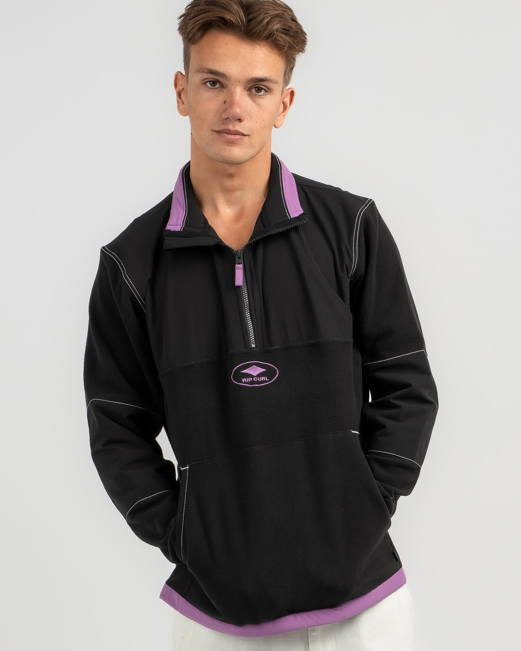 Anti Series QSP Quarter Zip Crew Sweatshirt