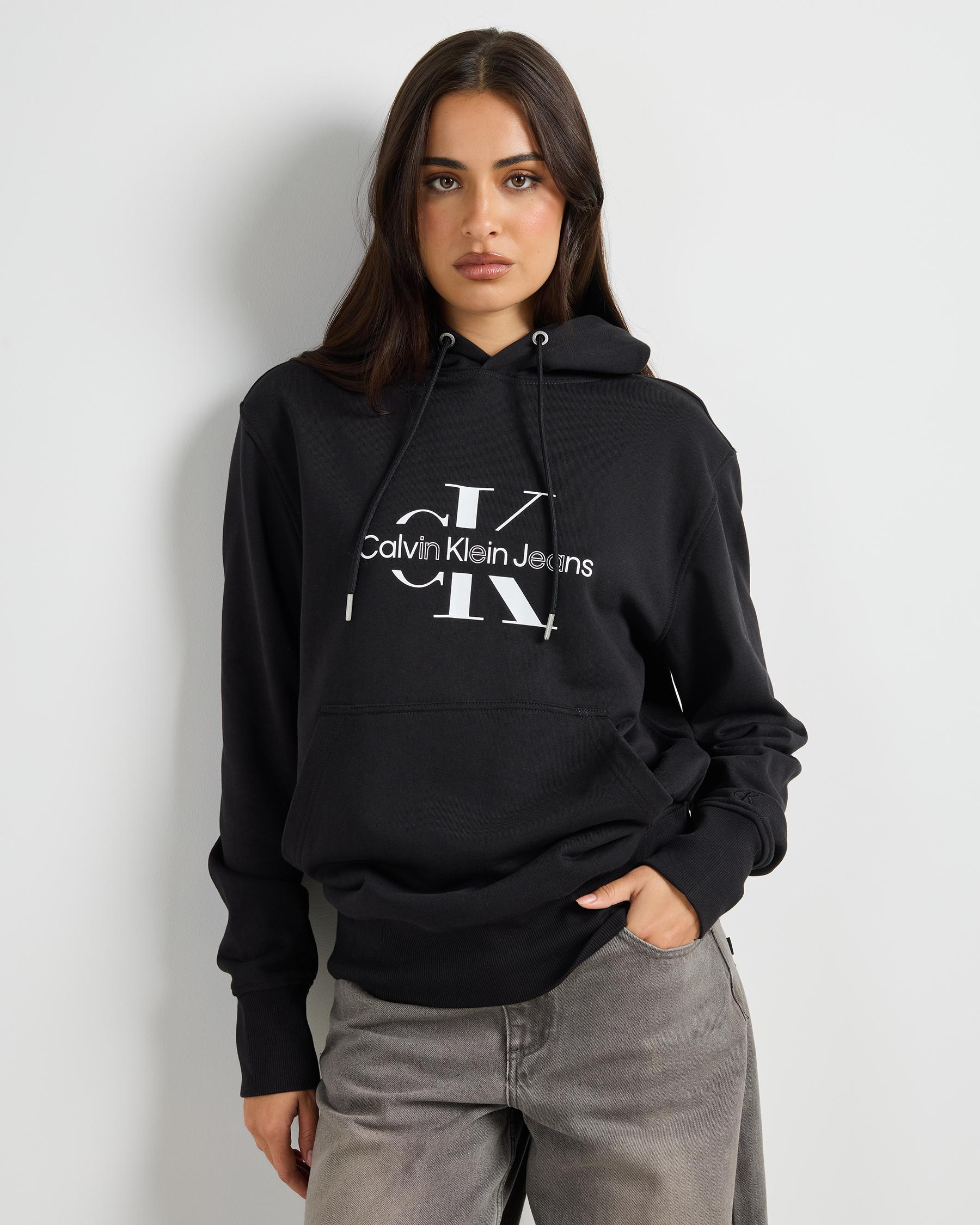 Disrupted Outline Monologo Hoodie