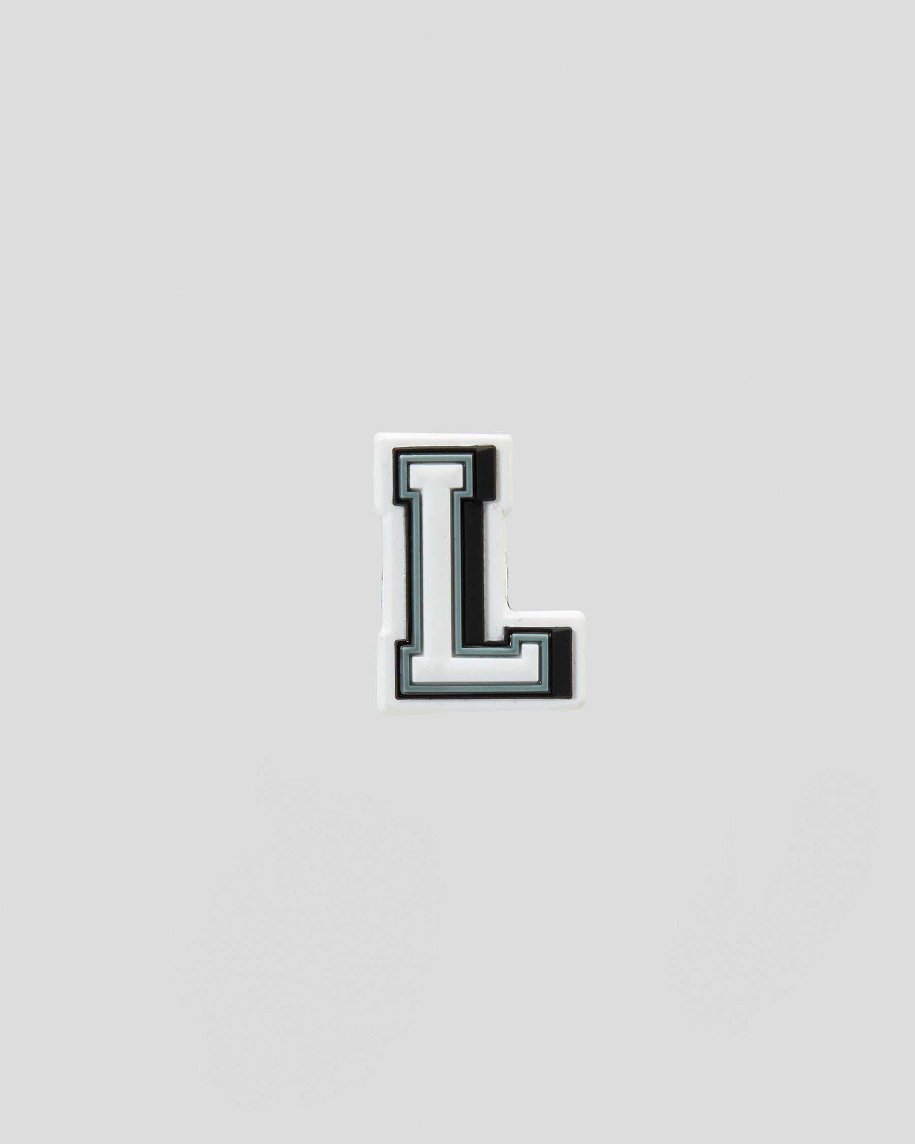 Letter L Jibbitz