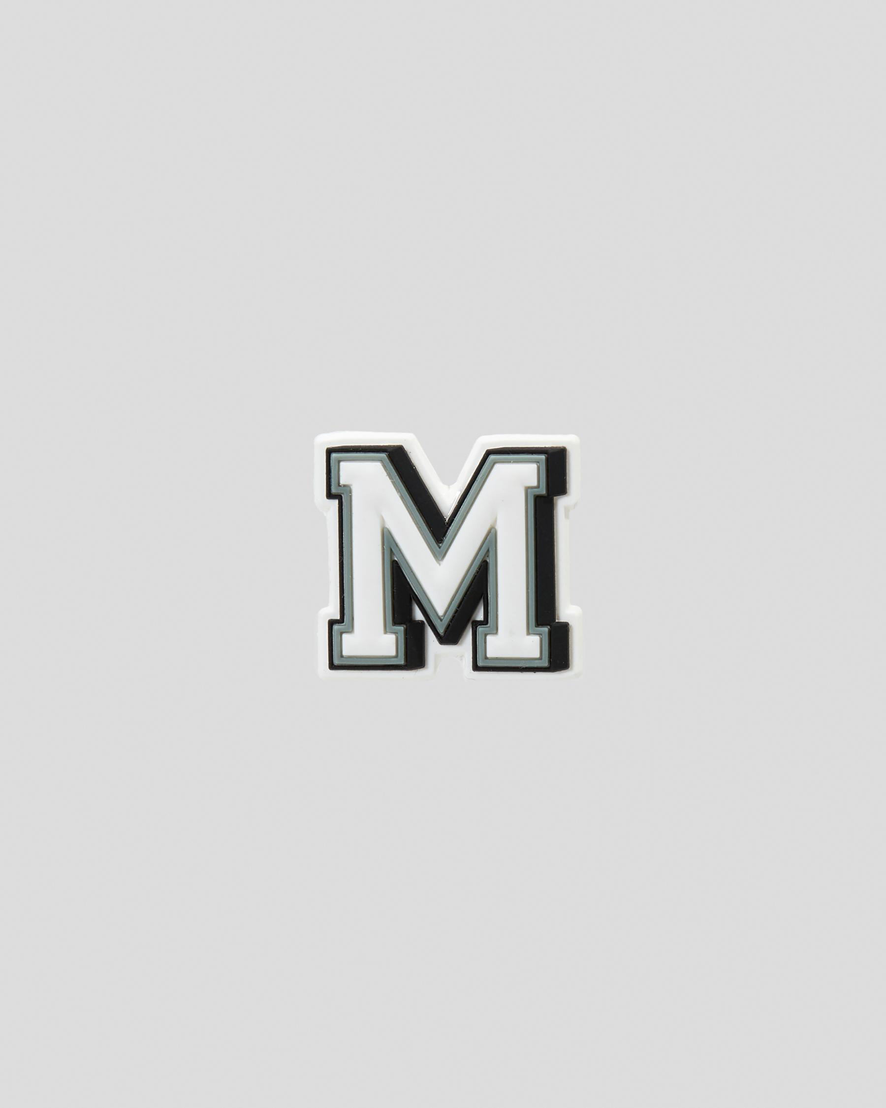 Letter M Jibbitz